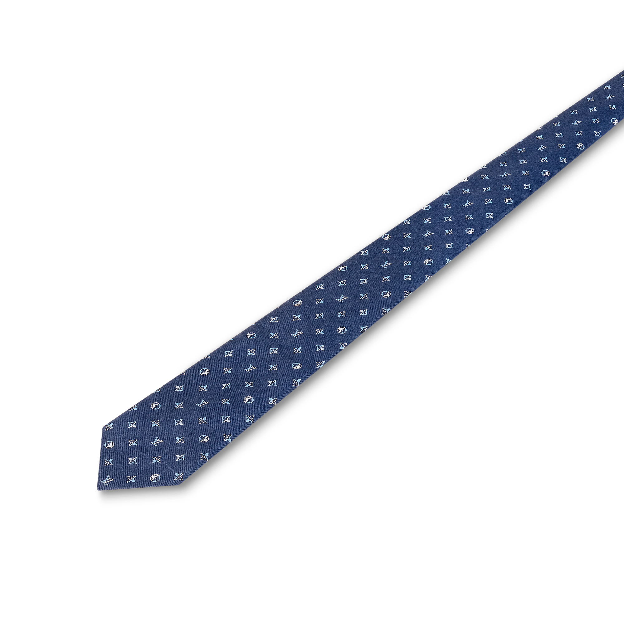 S00 액세서리 타이 & 포켓 스퀘어 모노그램 이클립스 (Monogram Eclipse) 타이 | 루이비통 공식 온라인 스토어® (크게 보기)