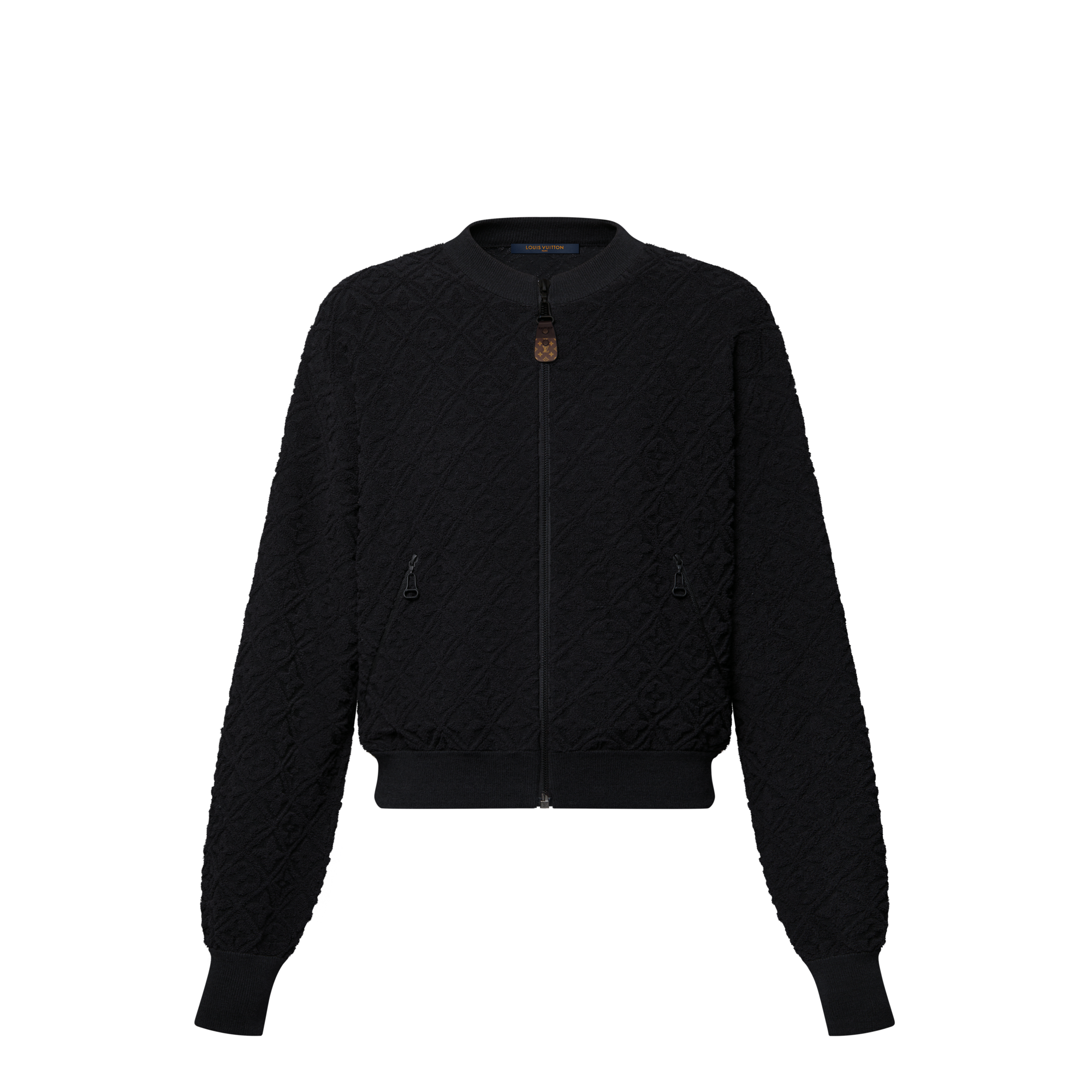  의류 코트 & 재킷 모노그램 플라워 타월링 보머 재킷 | 루이비통 공식 온라인 스토어® (크게 보기)