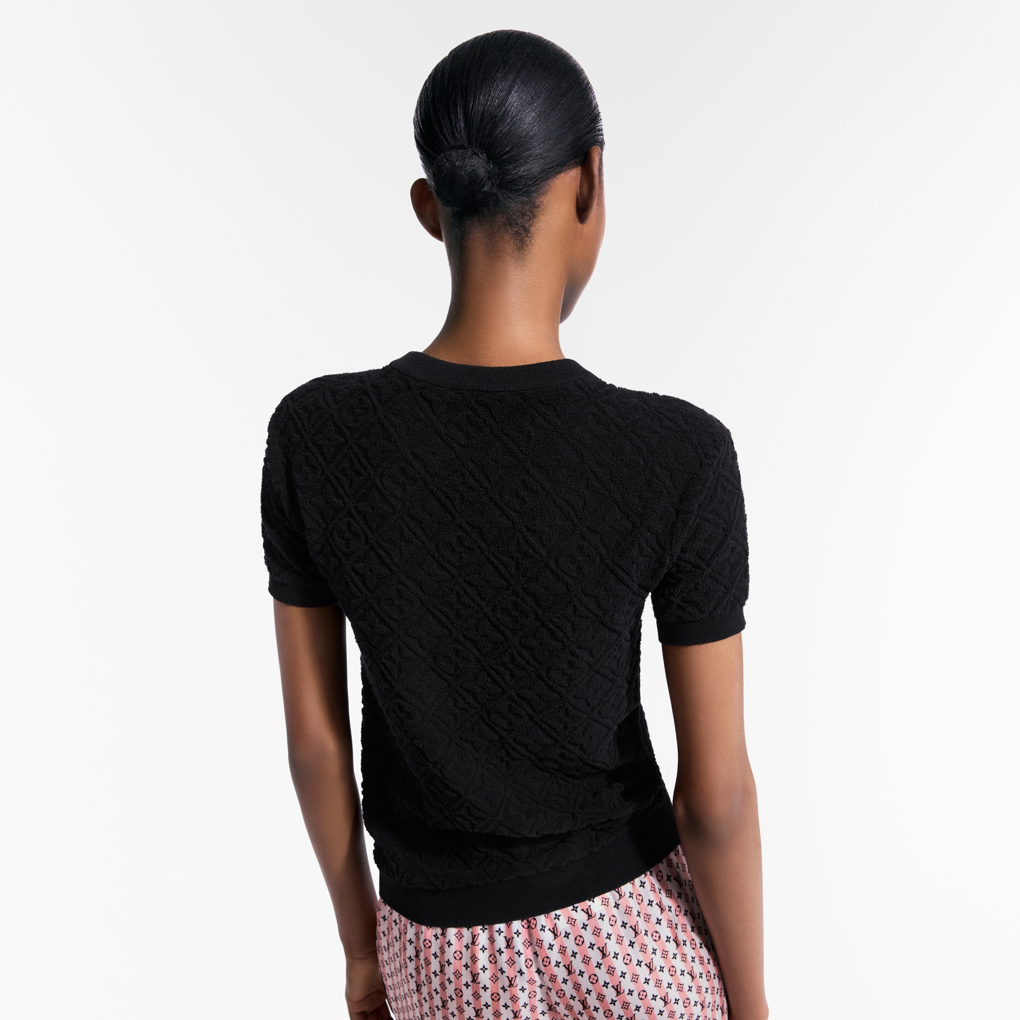  의류 티셔츠 & 블라우스 모노그램 플라워 타월링 톱 | 루이비통 공식 온라인 스토어® (크게 보기)