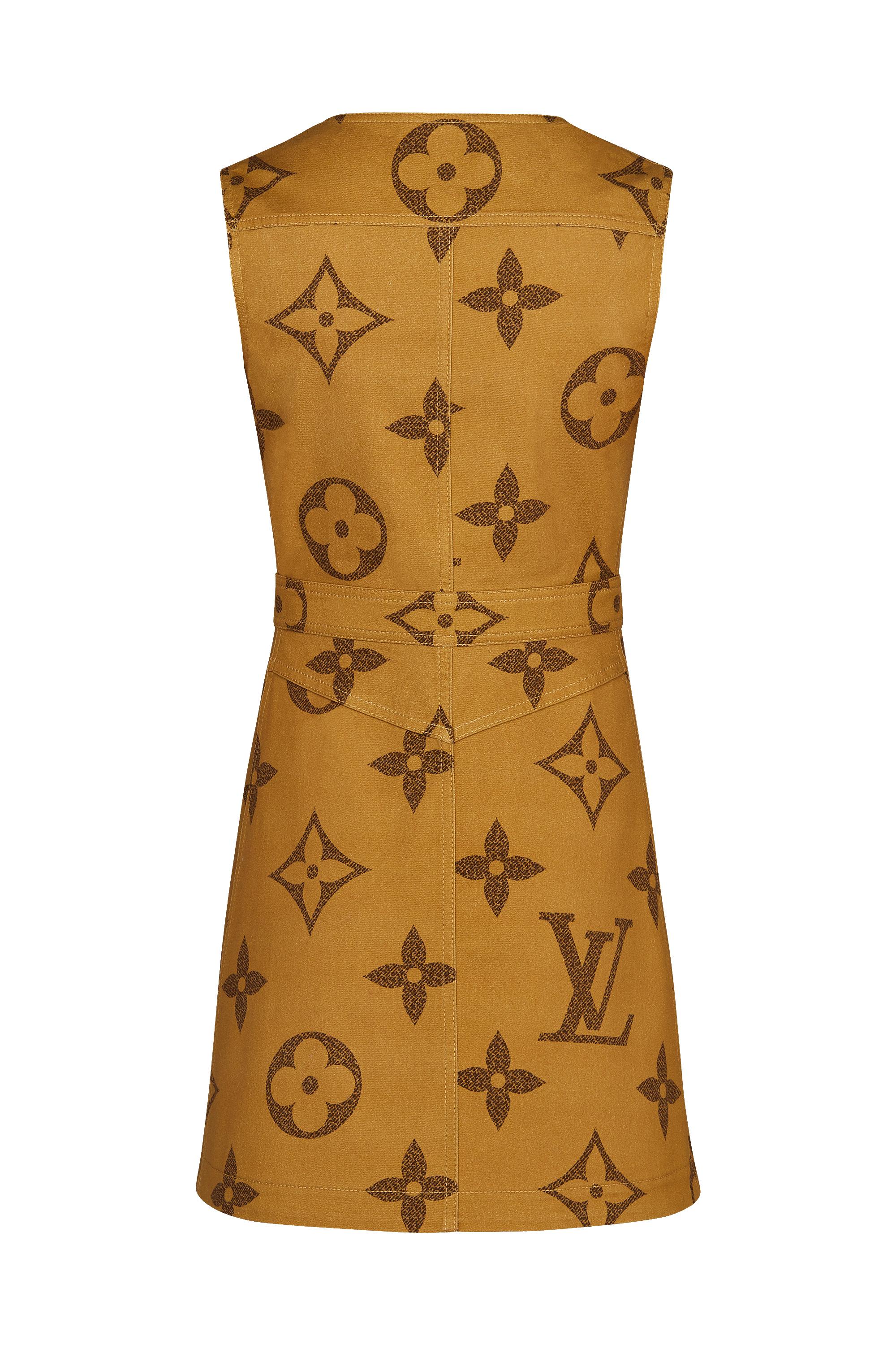  Discontinued Product Obs 2 모노그램 자이언트 프린트 드레스 | 루이비통 공식 온라인 스토어® (크게 보기)