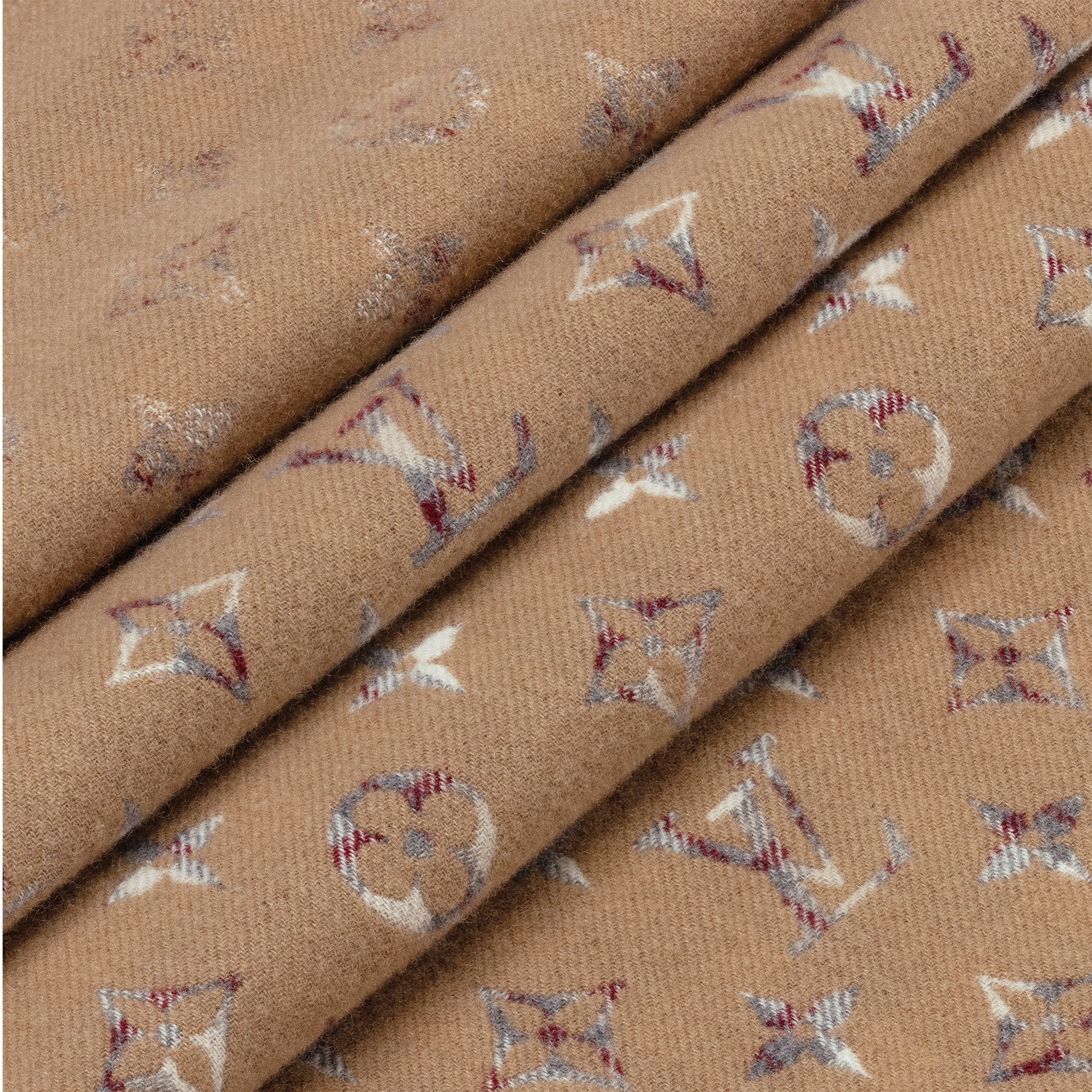 S00 액세서리 스카프 모노그램 그라디언트 (Monogram Gradient) 타탄 스카프 | 루이비통 공식 온라인 스토어® (크게 보기)