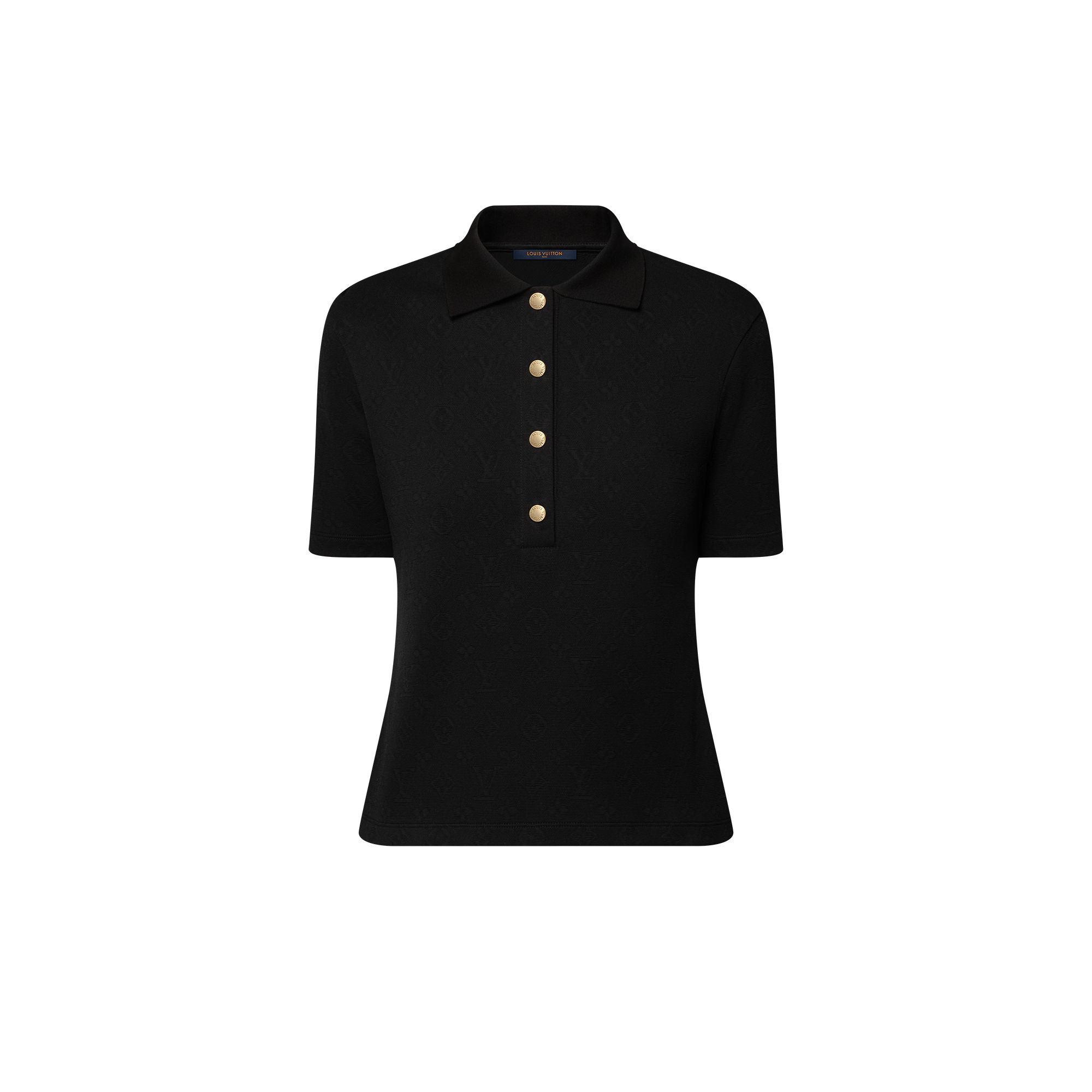  의류 티셔츠 & 블라우스 모노그램 피케 폴로 톱 | 루이비통 공식 온라인 스토어® (크게 보기)