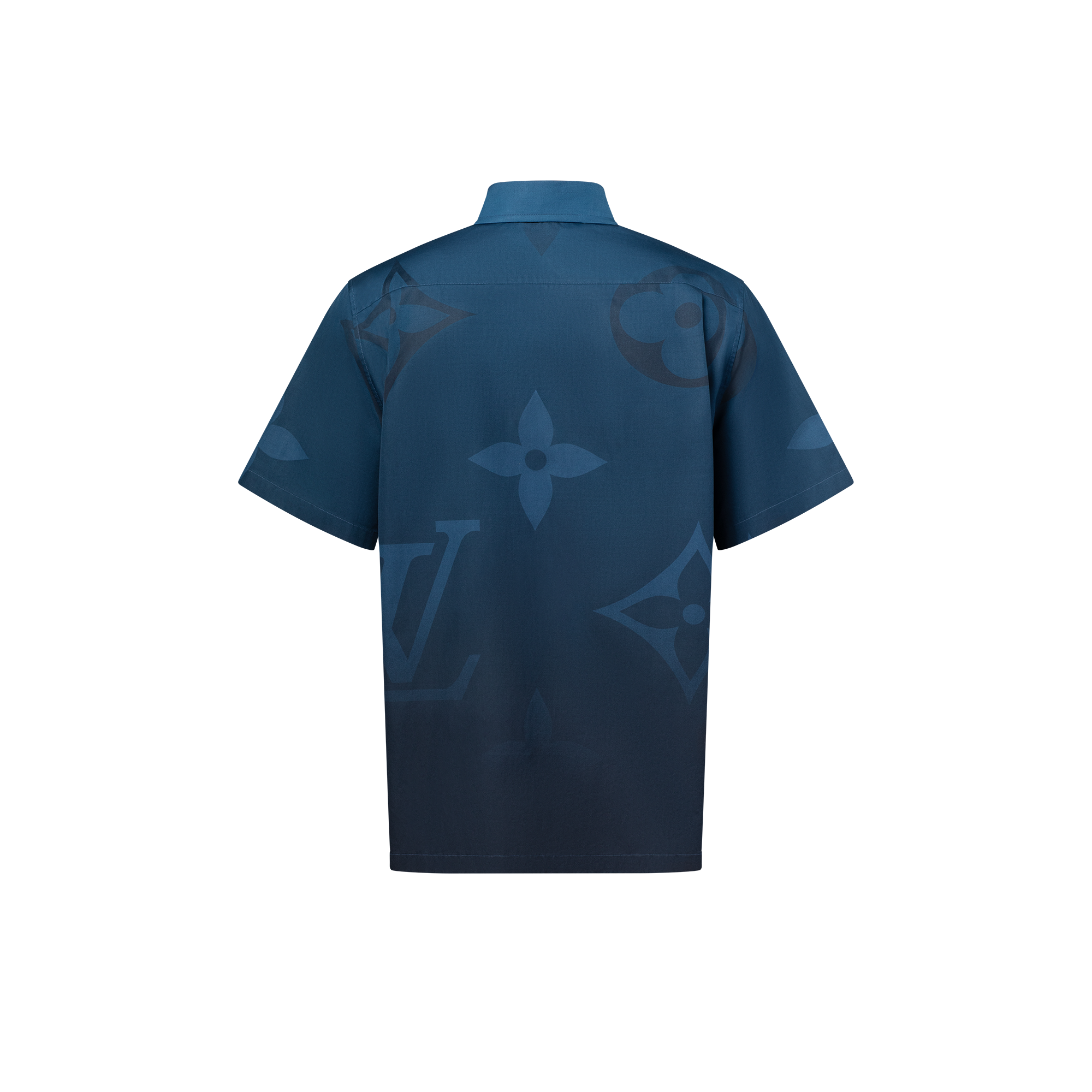  의류 셔츠 모노그램 프린티드 쇼트 슬리브드 셔츠 | 루이비통 공식 온라인 스토어® (크게 보기)