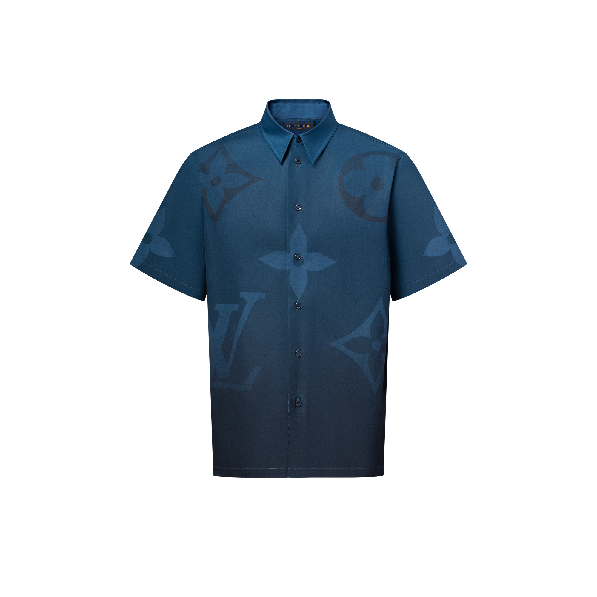  의류 셔츠 모노그램 프린티드 쇼트 슬리브드 셔츠 | 루이비통 공식 온라인 스토어® (크게 보기)