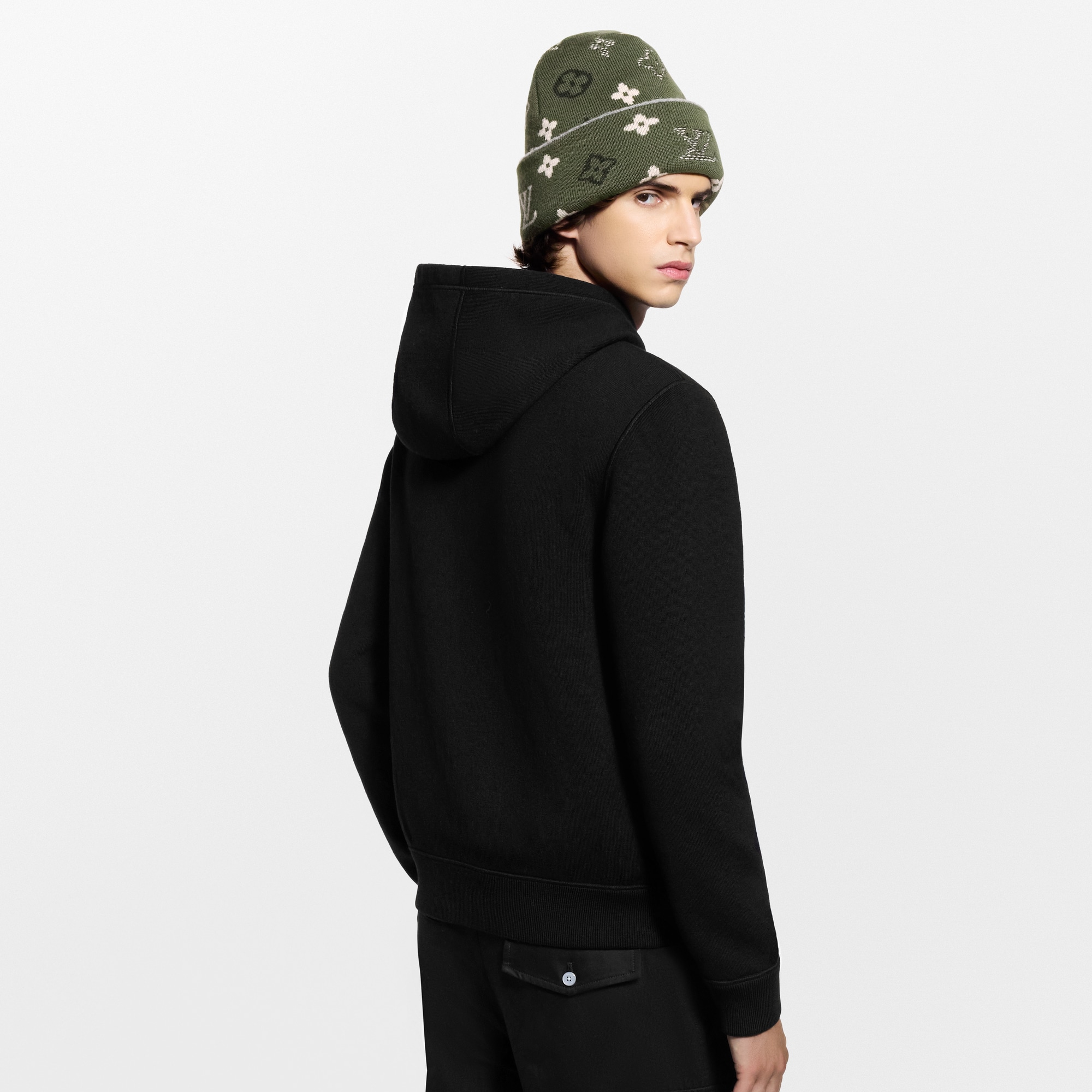  의류 의류 전체 보기 모노그램 리버서블 더블 페이스 후디드 블루종 | 루이비통 공식 온라인 스토어® (크게 보기)