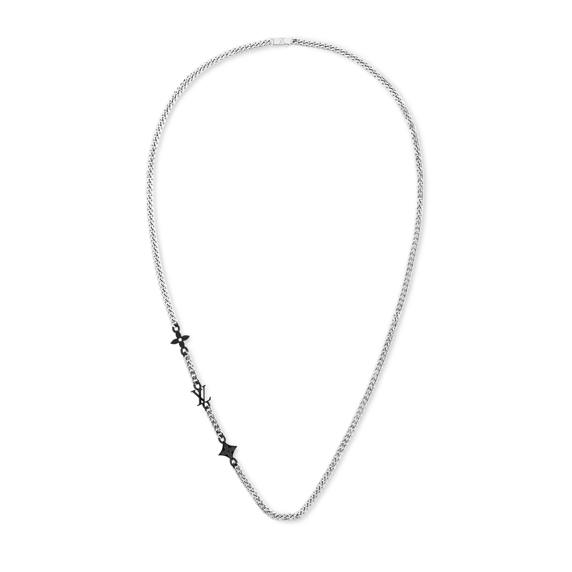 S00 패션 주얼리 목걸이 & 펜던트 모노그램 로우 (Monogram Row) 목걸이 | 루이비통 공식 온라인 스토어® (크게 보기)