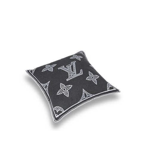 S00 액세서리 홈 텍스타일 모노그램 섀도우 쿠션 | 루이비통 공식 온라인 스토어® (크게 보기)