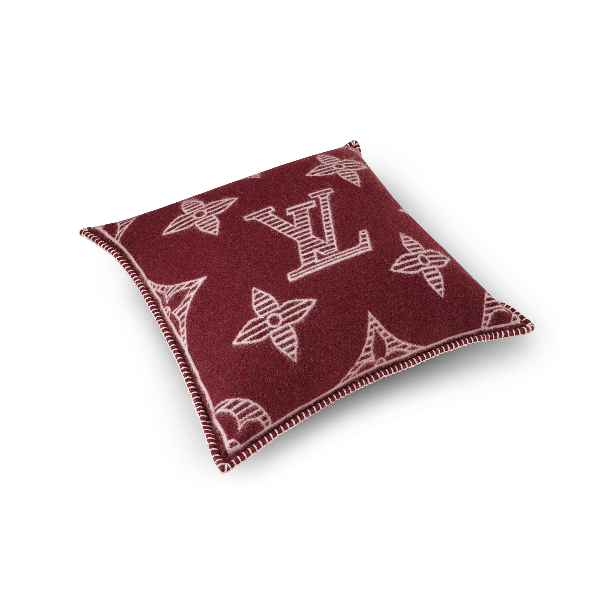 S00 액세서리 홈 텍스타일 모노그램 섀도우 쿠션 | 루이비통 공식 온라인 스토어® (크게 보기)