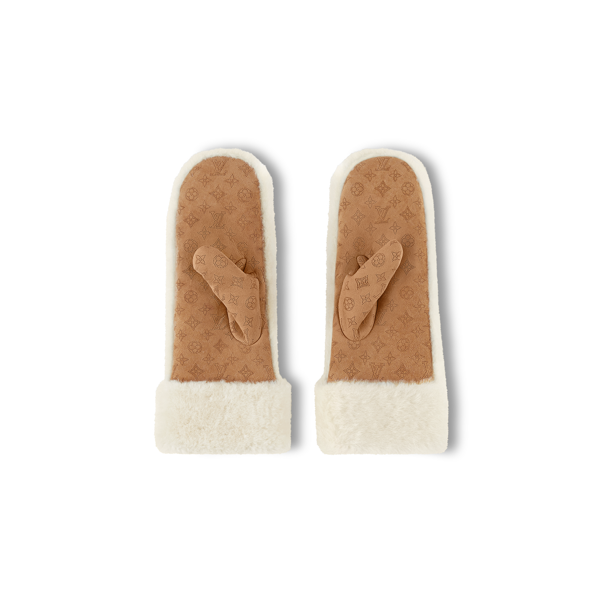 S00 액세서리 모자, 장갑 & 양말 모노그램 시어링 미튼 | 루이비통 공식 온라인 스토어® (크게 보기)