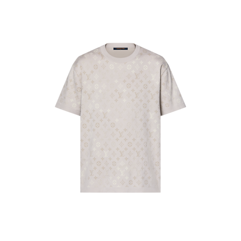 의류 의류 전체 보기 모노그램 쇼트 슬리브드 크루넥 | 루이비통 공식 온라인 스토어® (크게 보기)