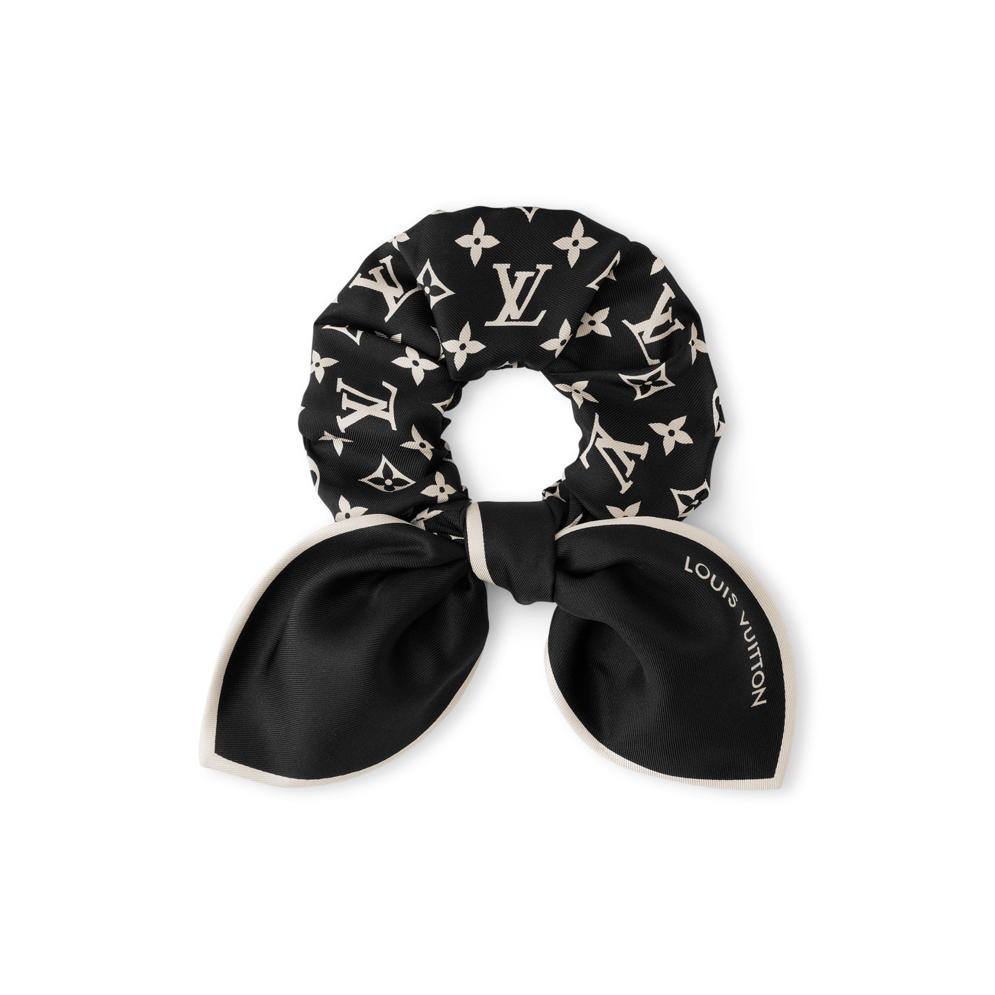 S00 액세서리 헤어 액세서리 모노그램 실루엣 스크런치 | 루이비통 공식 온라인 스토어® (크게 보기)