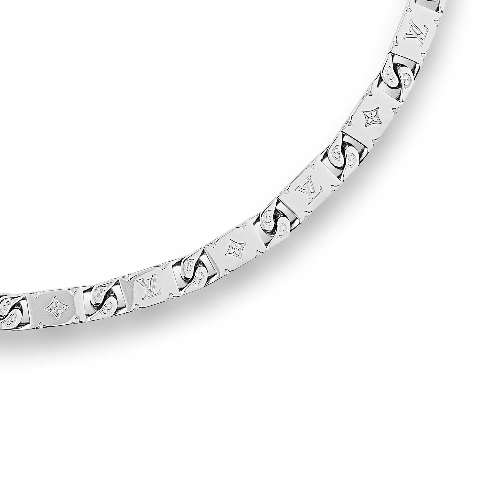 S00 패션 주얼리 패션 주얼리 전체 보기 모노그램 타이드 업 목걸이 | 루이비통 공식 온라인 스토어® (크게 보기)