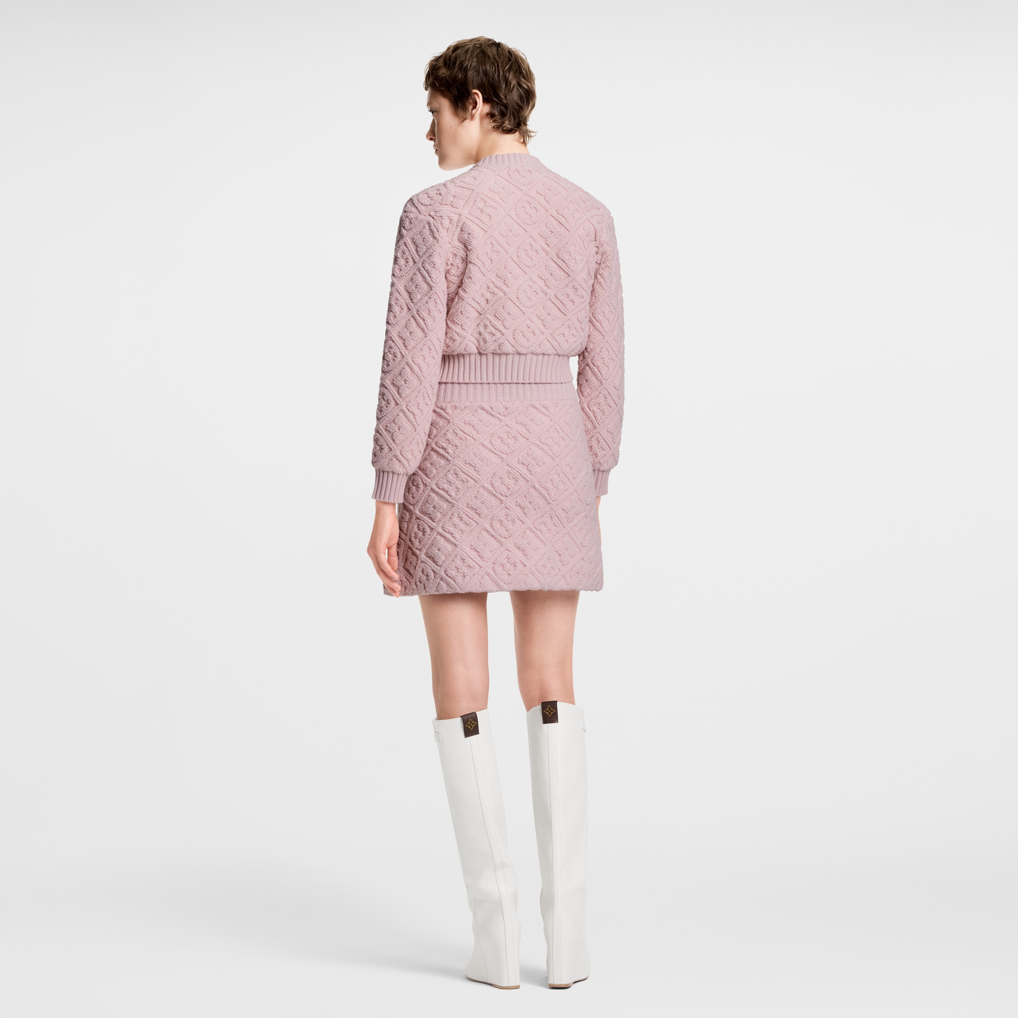  의류 니트웨어 모노그램 타월링 가디건 | 루이비통 공식 온라인 스토어® (크게 보기)