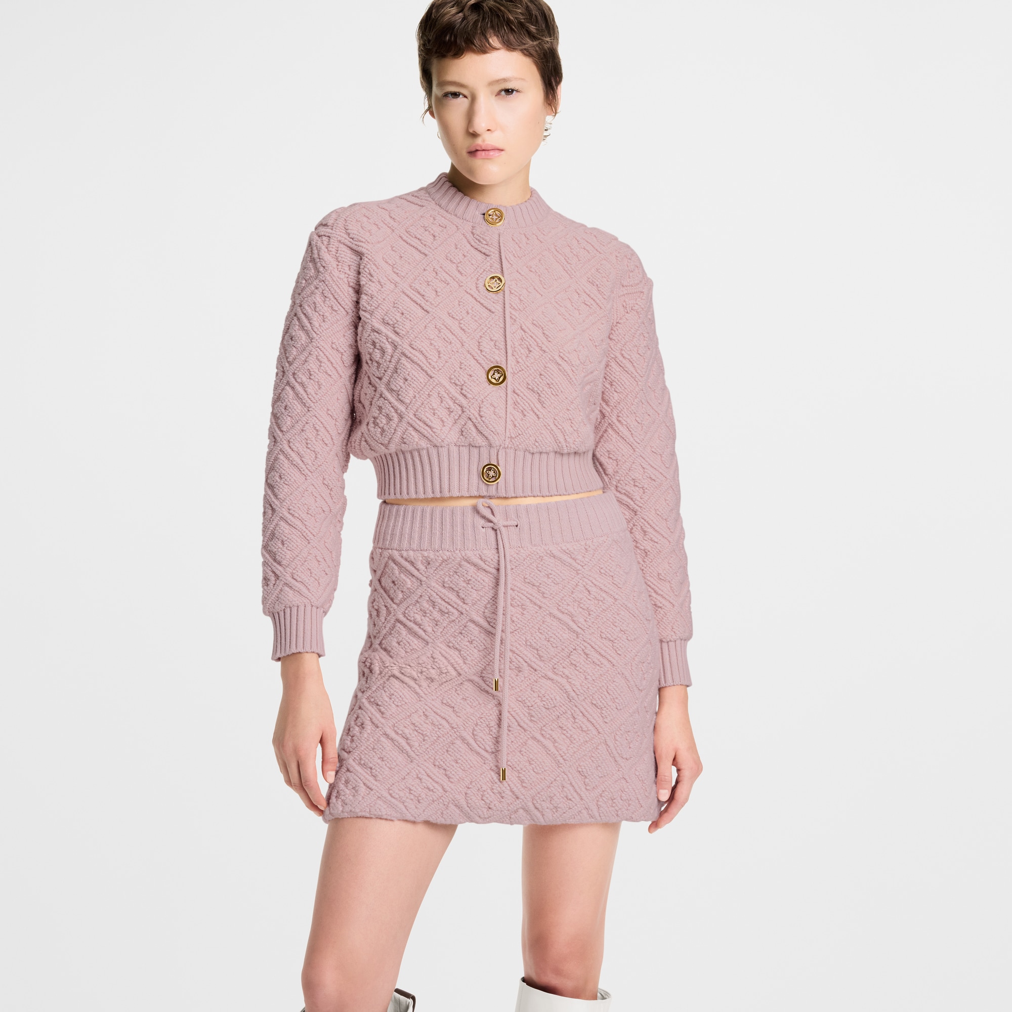  의류 스커트 & 쇼츠 모노그램 타월링 미니 스커트 | 루이비통 공식 온라인 스토어® (크게 보기)