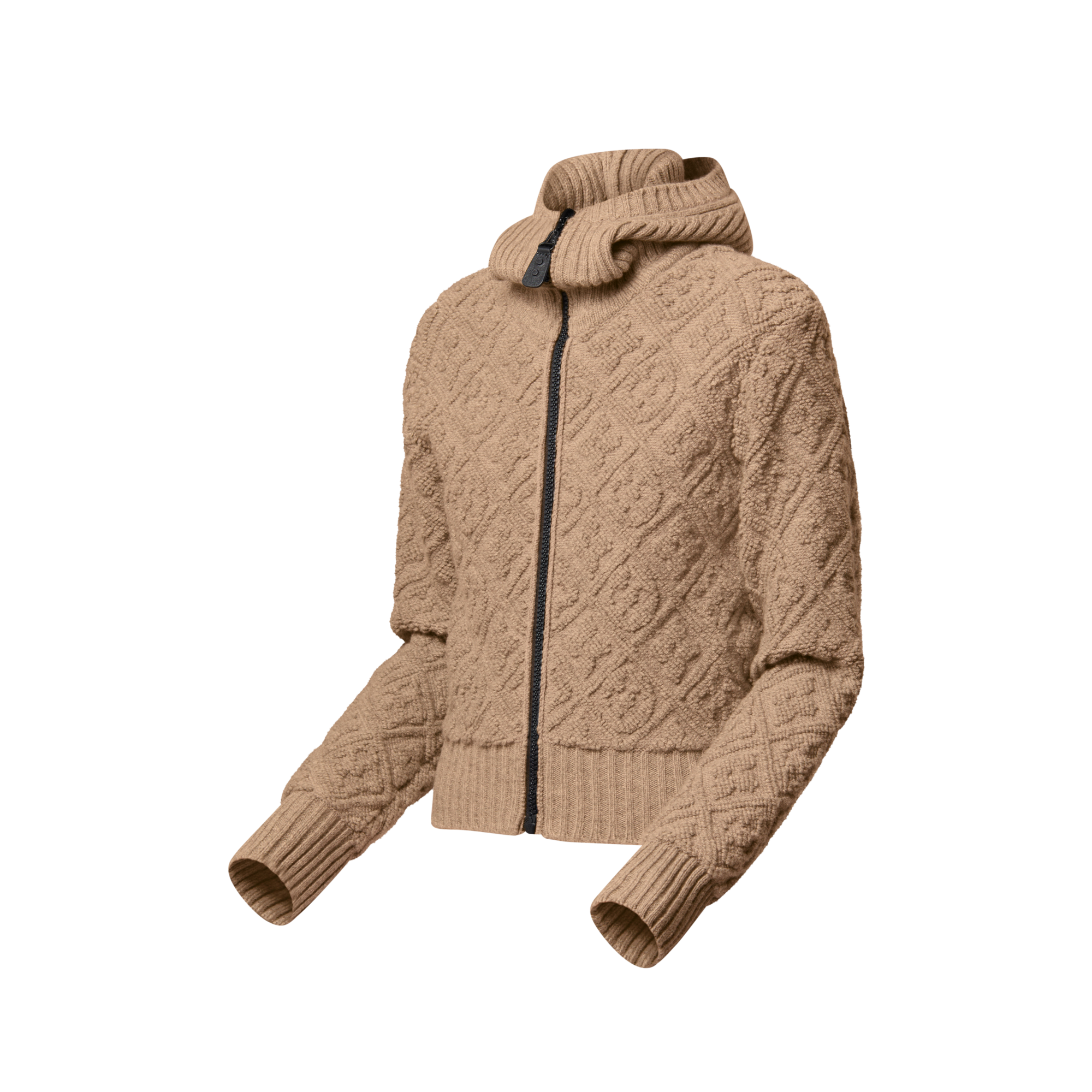  의류 티셔츠 & 블라우스 모노그램 타월링 집업 후디 | 루이비통 공식 온라인 스토어® (크게 보기)