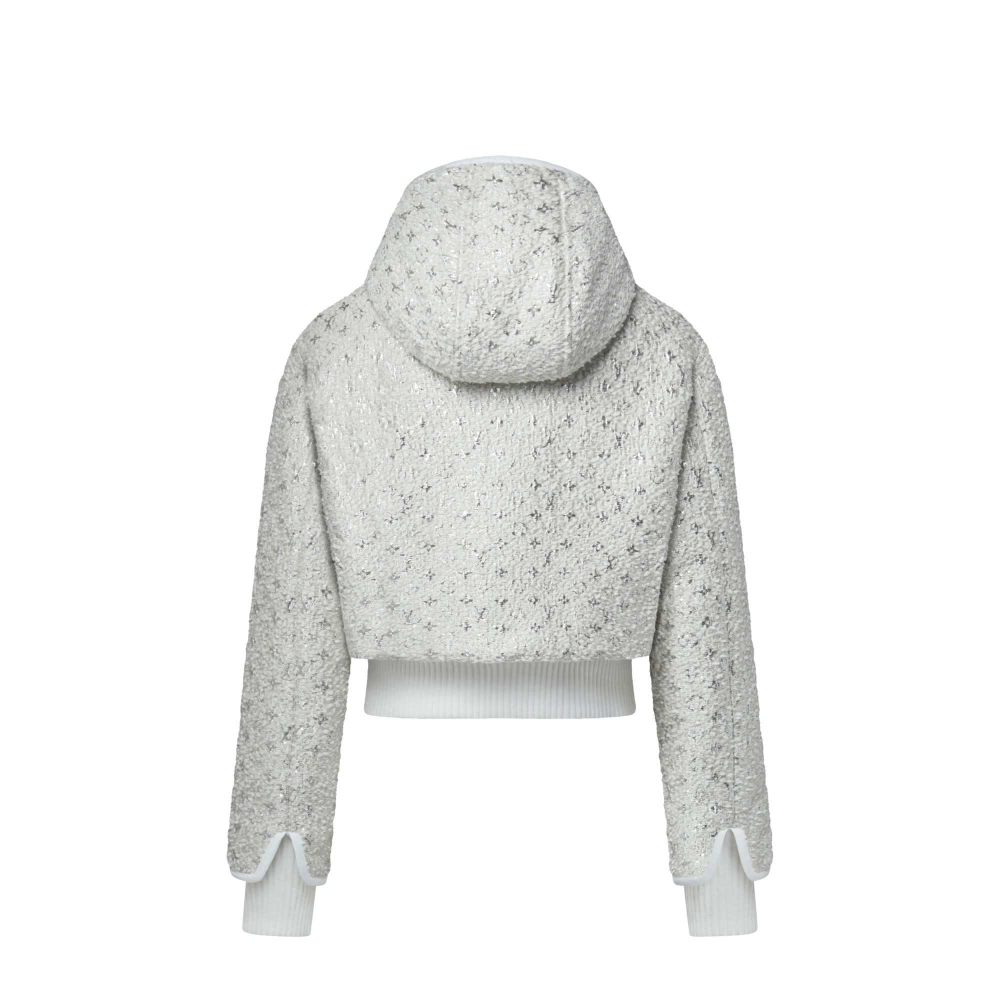  의류 코트 & 재킷 모노그램 트위드 크롭드 재킷 | 루이비통 공식 온라인 스토어® (크게 보기)