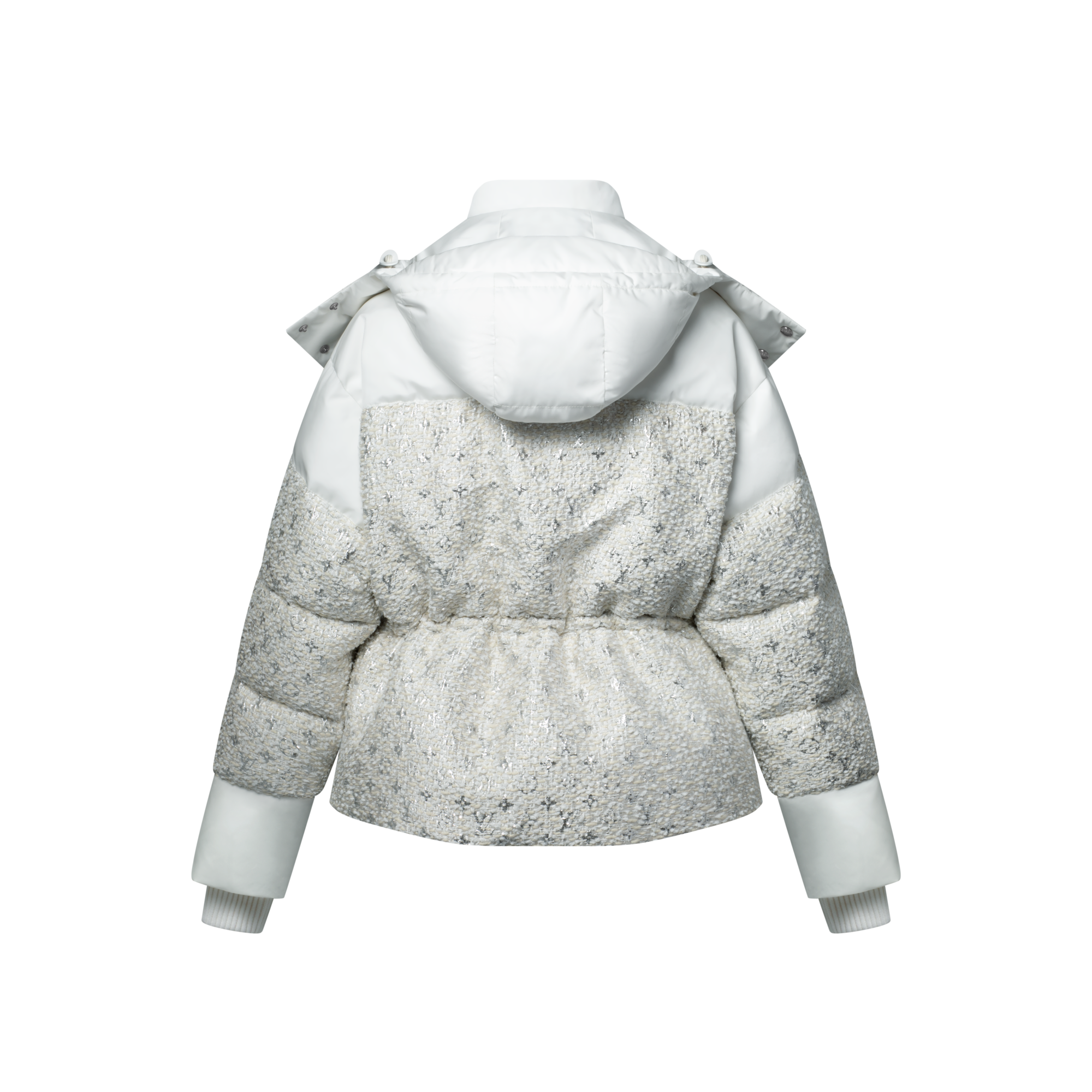  의류 코트 & 재킷 모노그램 트위드 푸퍼 재킷 | 루이비통 공식 온라인 스토어® (크게 보기)