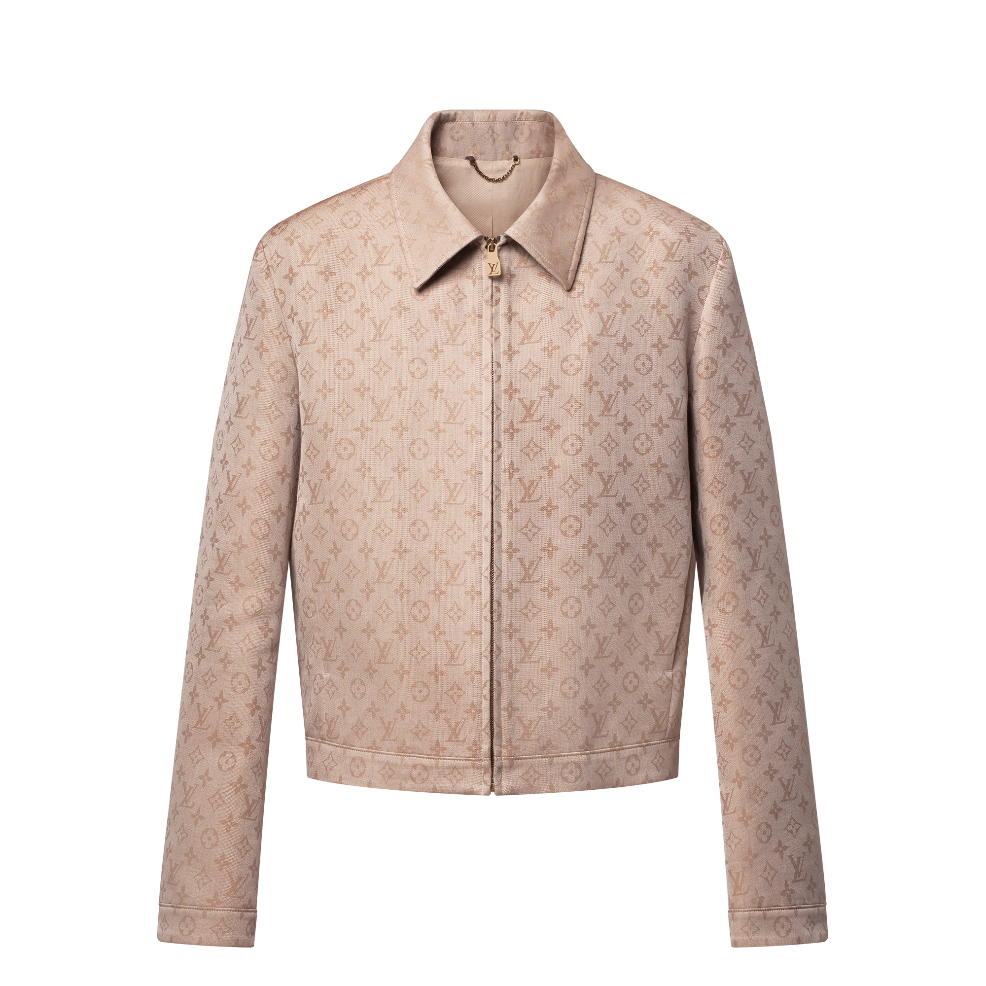  의류 아우터 & 코트 모노그램 지퍼 블루종 | 루이비통 공식 온라인 스토어® (크게 보기)