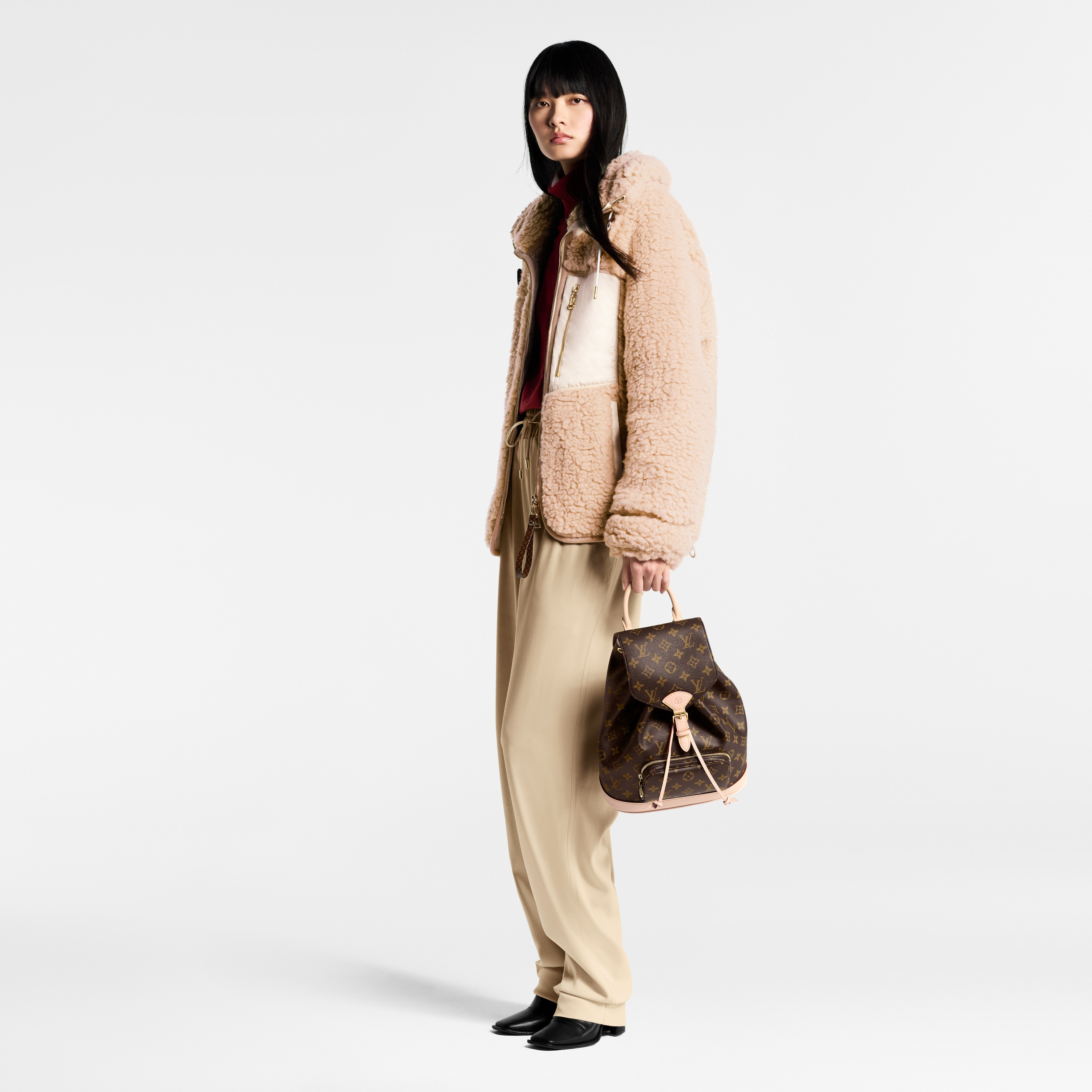 모노그램 핸드백 핸드백 전체 보기 몽수리 PM | 루이비통 공식 온라인 스토어® (크게 보기)