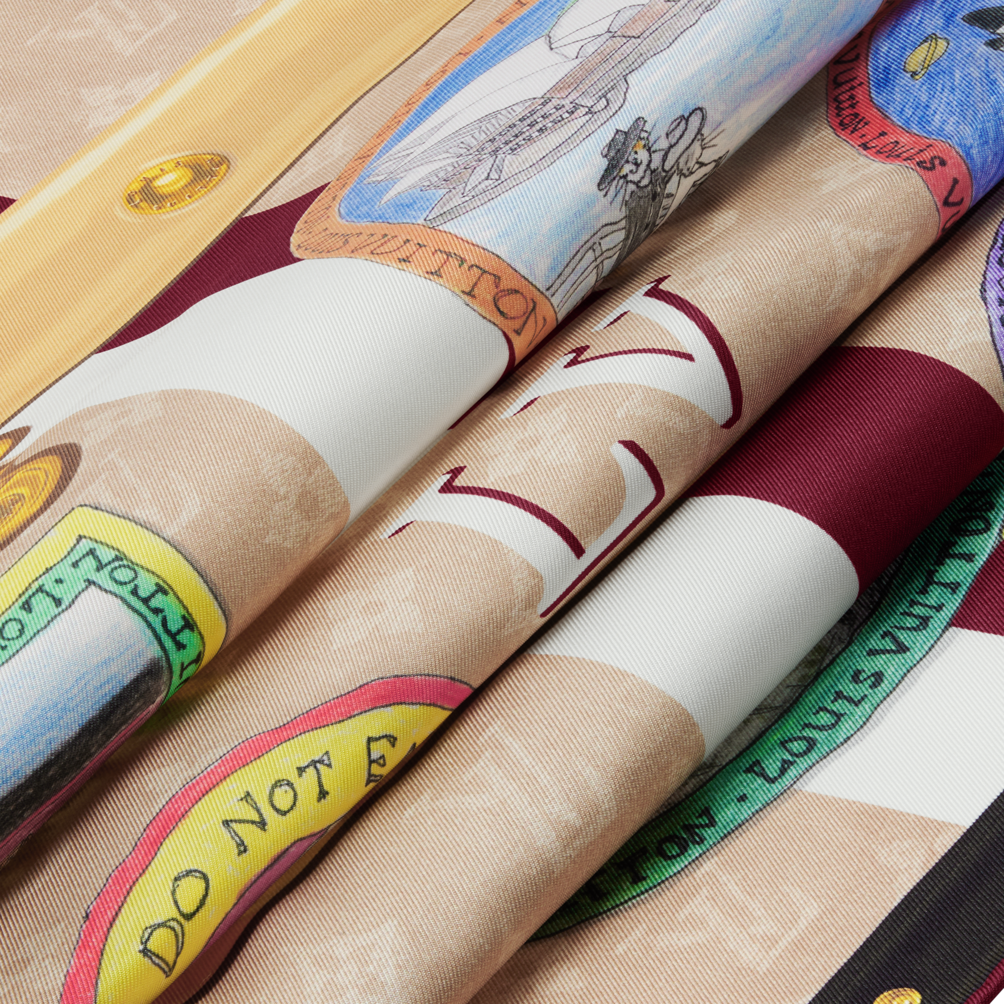 S00 액세서리 실크 스퀘어 & 방도 마이 LV 트렁크 스퀘어 90 | 루이비통 공식 온라인 스토어® (크게 보기)