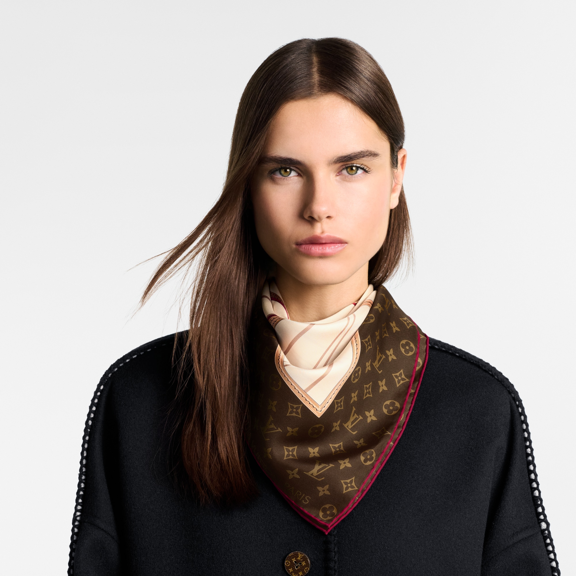 S00 액세서리 실크 스퀘어 & 방도 마이 네버풀 스퀘어 90 | 루이비통 공식 온라인 스토어® (크게 보기)