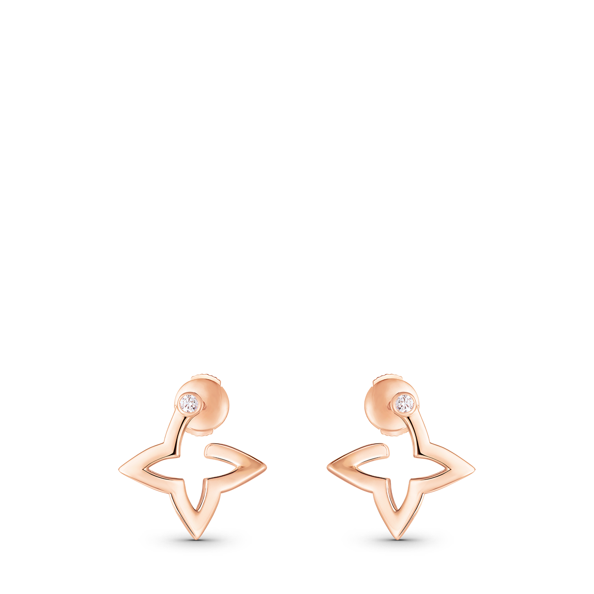  카테고리 귀걸이 옹브레 블라썸 미니 후프, 핑크 골드와 다이아몬드 | 루이비통 공식 온라인 스토어® (크게 보기)