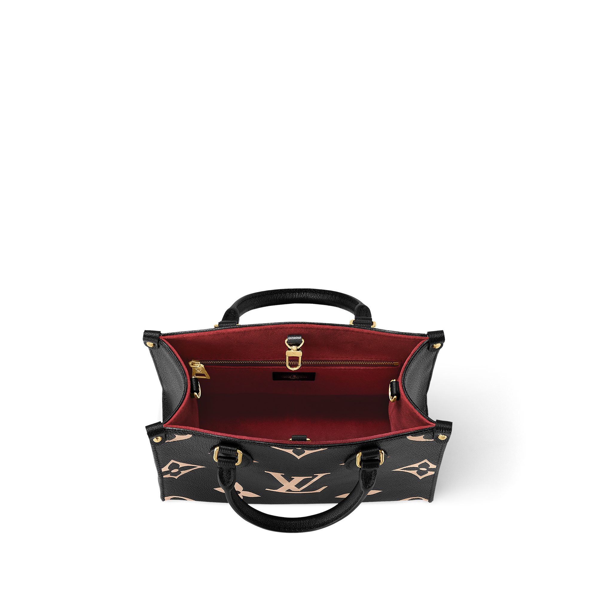 바이 컬러 모노그램 앙프렝뜨 가죽 핸드백 All Collections 온더고 PM | 루이비통 공식 온라인 스토어® (크게 보기)