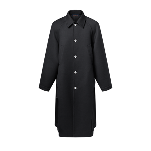 의류 아우터 & 코트 오버사이즈드 싱글 브레스티드 코트 | 루이비통 공식 온라인 스토어® (크게 보기)