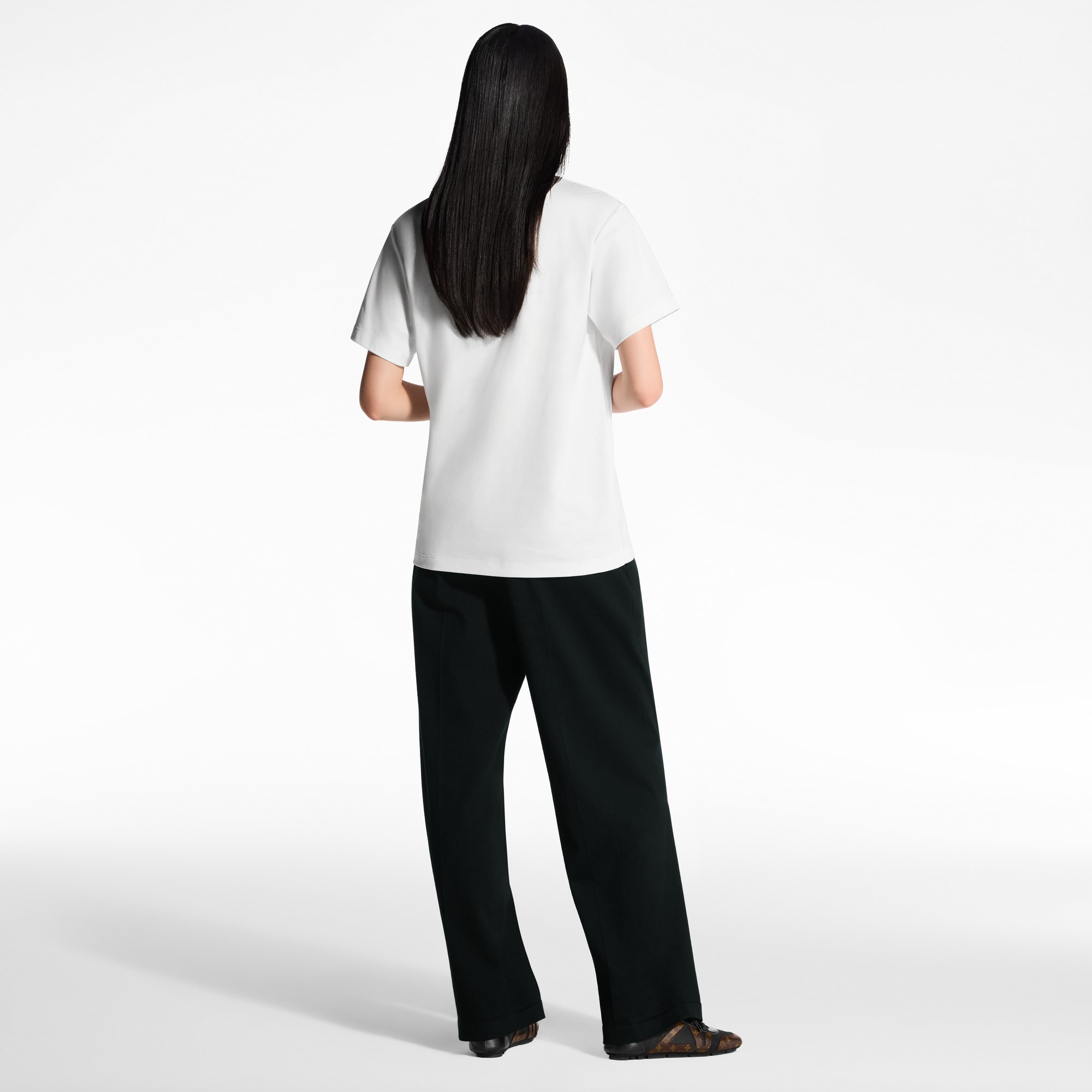  의류 티셔츠 & 블라우스 파리 트래블 스탬프 티셔츠 | 루이비통 공식 온라인 스토어® (크게 보기)