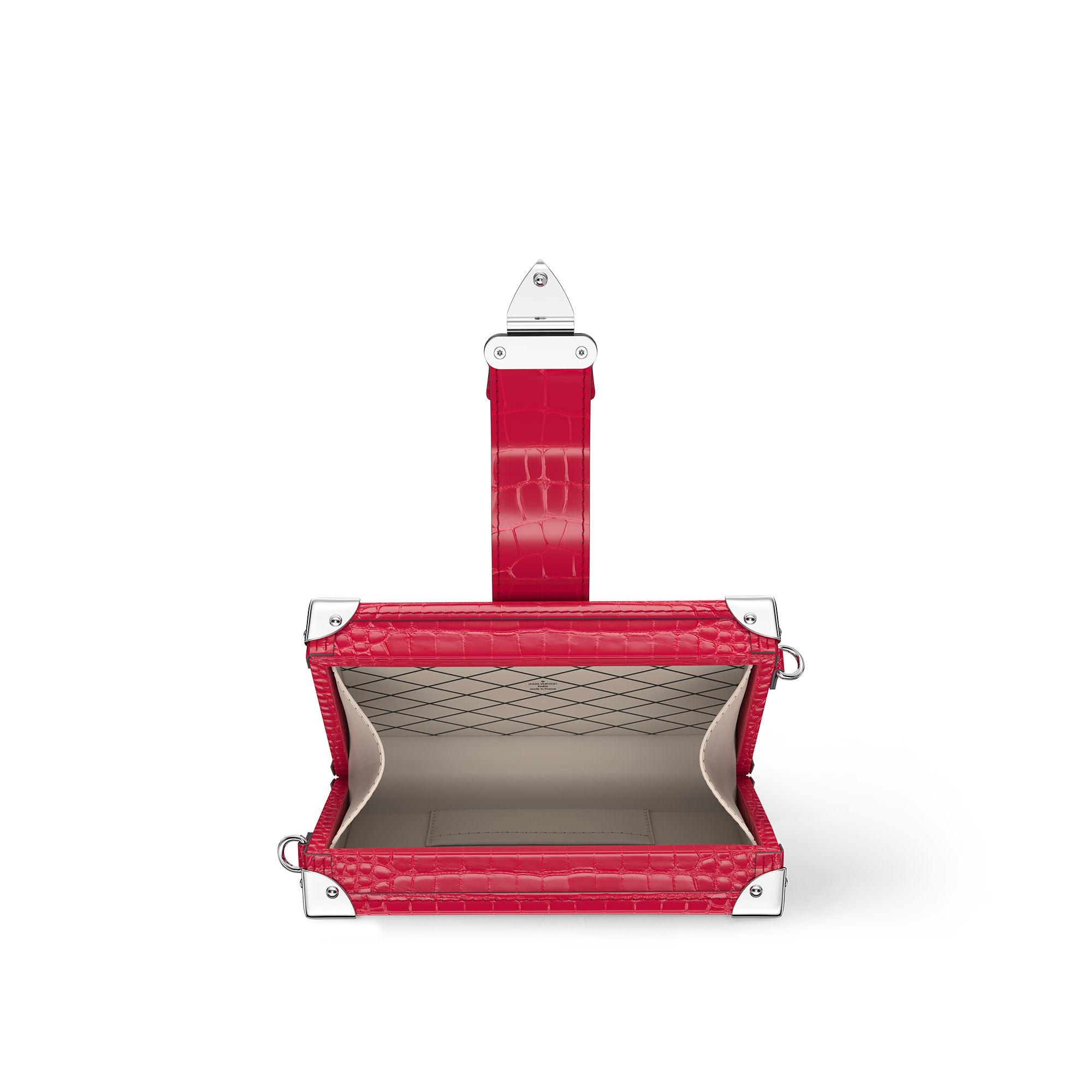 크로커딜리언 매트 핸드백 이그조틱 레더 백 Petite Malle CM | 루이비통 공식 온라인 스토어® (크게 보기)