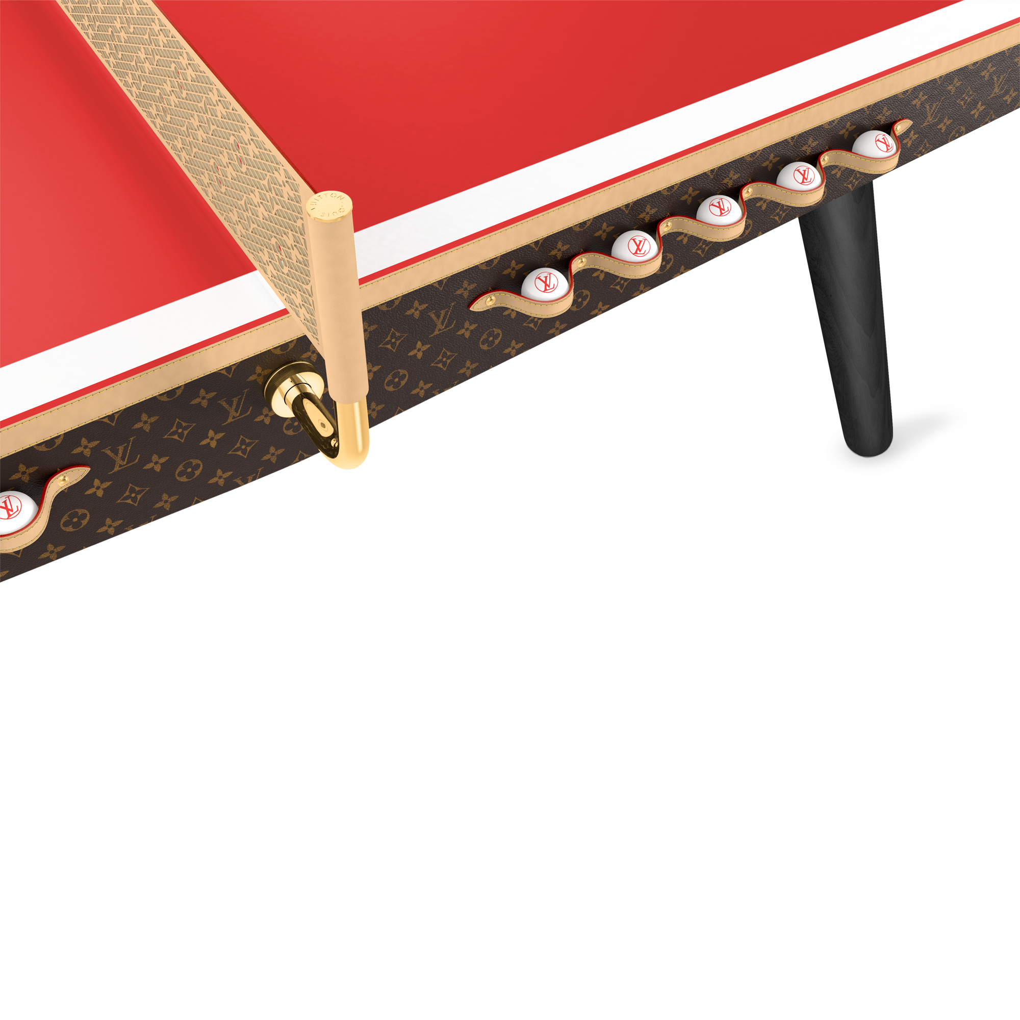 가죽 & 기타 소재 스포츠 & 게임 } 핑퐁 테이블 캔버스 프로페셔널 사이즈 | 루이비통 공식 온라인 스토어® (크게 보기)