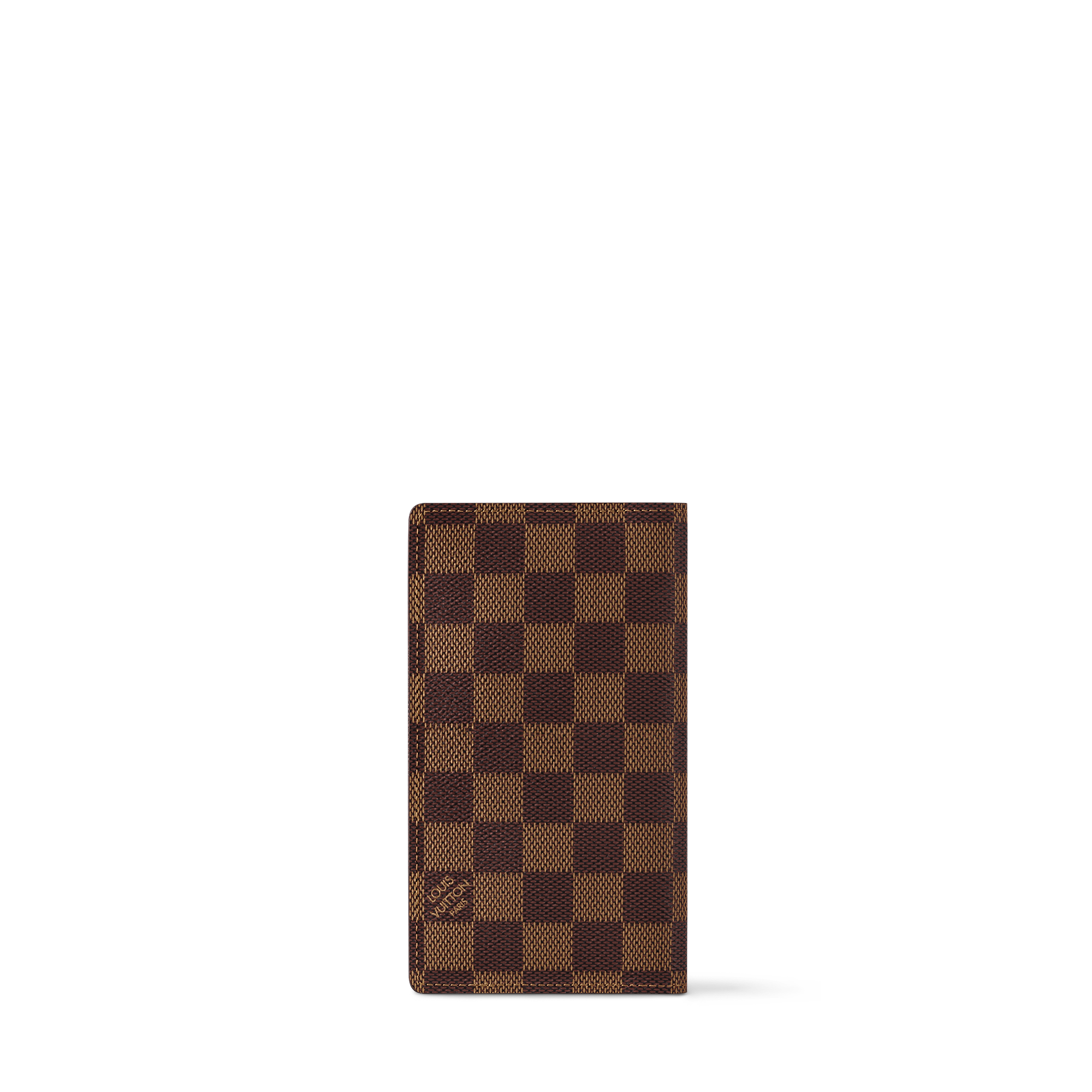 다미에 에벤 개인 맞춤 가죽 제품 } 포켓 아젠다 | 루이비통 공식 온라인 스토어® (크게 보기)