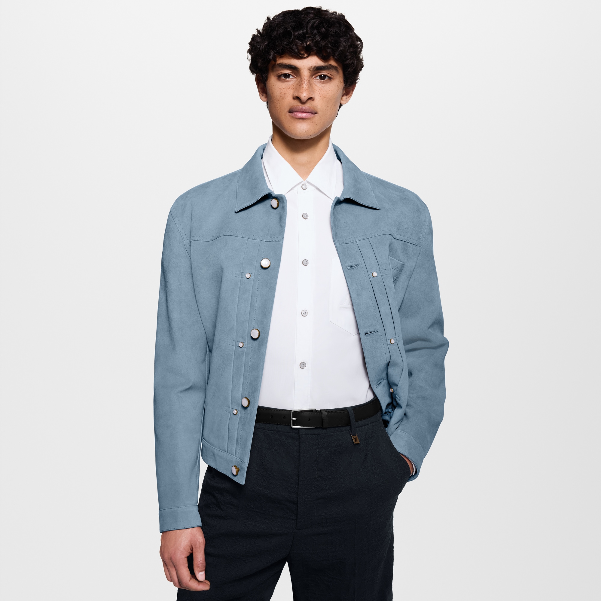  액세서리 벨트 퐁 뇌프 (Pont Neuf) 슬림 30mm 벨트 | 루이비통 공식 온라인 스토어® (크게 보기)