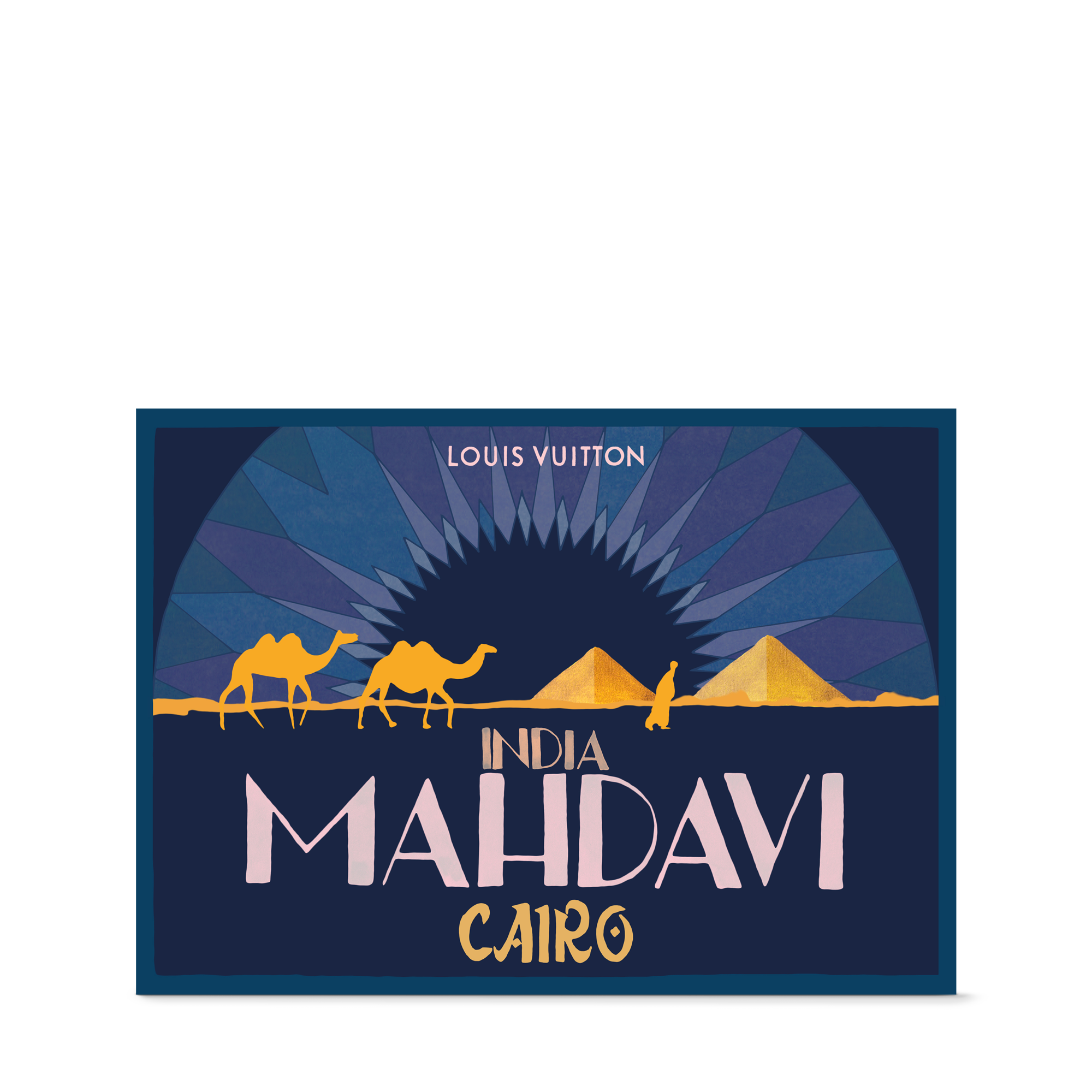  홈 & 아트 오브 다이닝 데코 오브제 아트 포스터 - 인디아 마다비 | 루이비통 공식 온라인 스토어® (크게 보기)