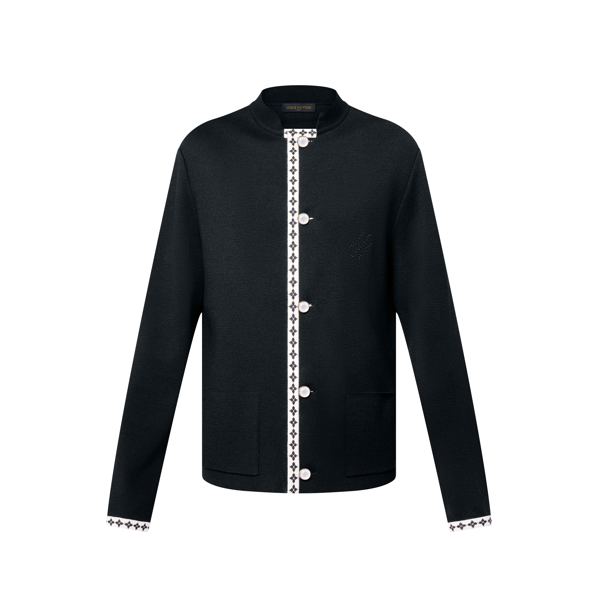 의류 의류 전체 보기 프레피 니티드 울 블레이저 | 루이비통 공식 온라인 스토어® (크게 보기)