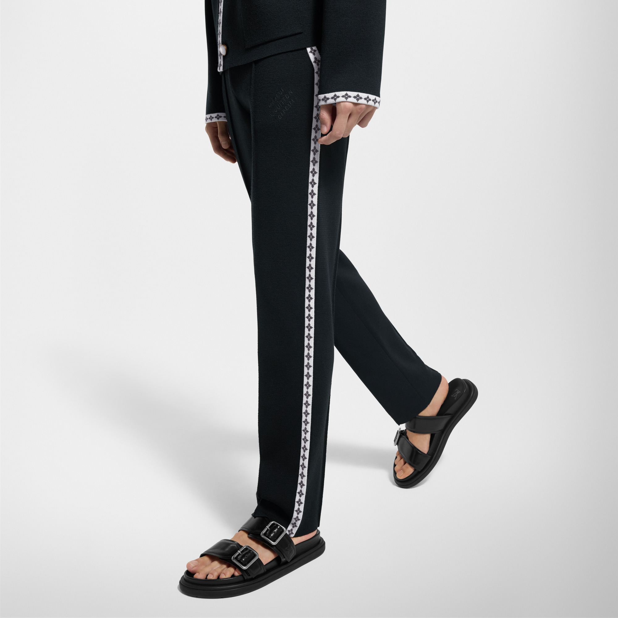  의류 의류 전체 보기 프레피 니티드 울 트라우저 | 루이비통 공식 온라인 스토어® (크게 보기)