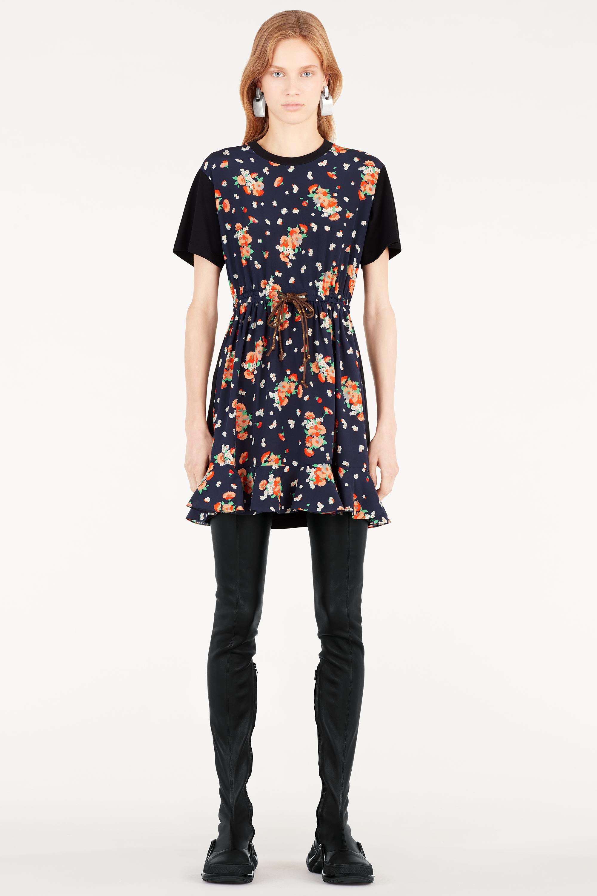  Discontinued Product Obs 2 프린트 바이-패브릭 저지 드레스 | 루이비통 공식 온라인 스토어® (크게 보기)