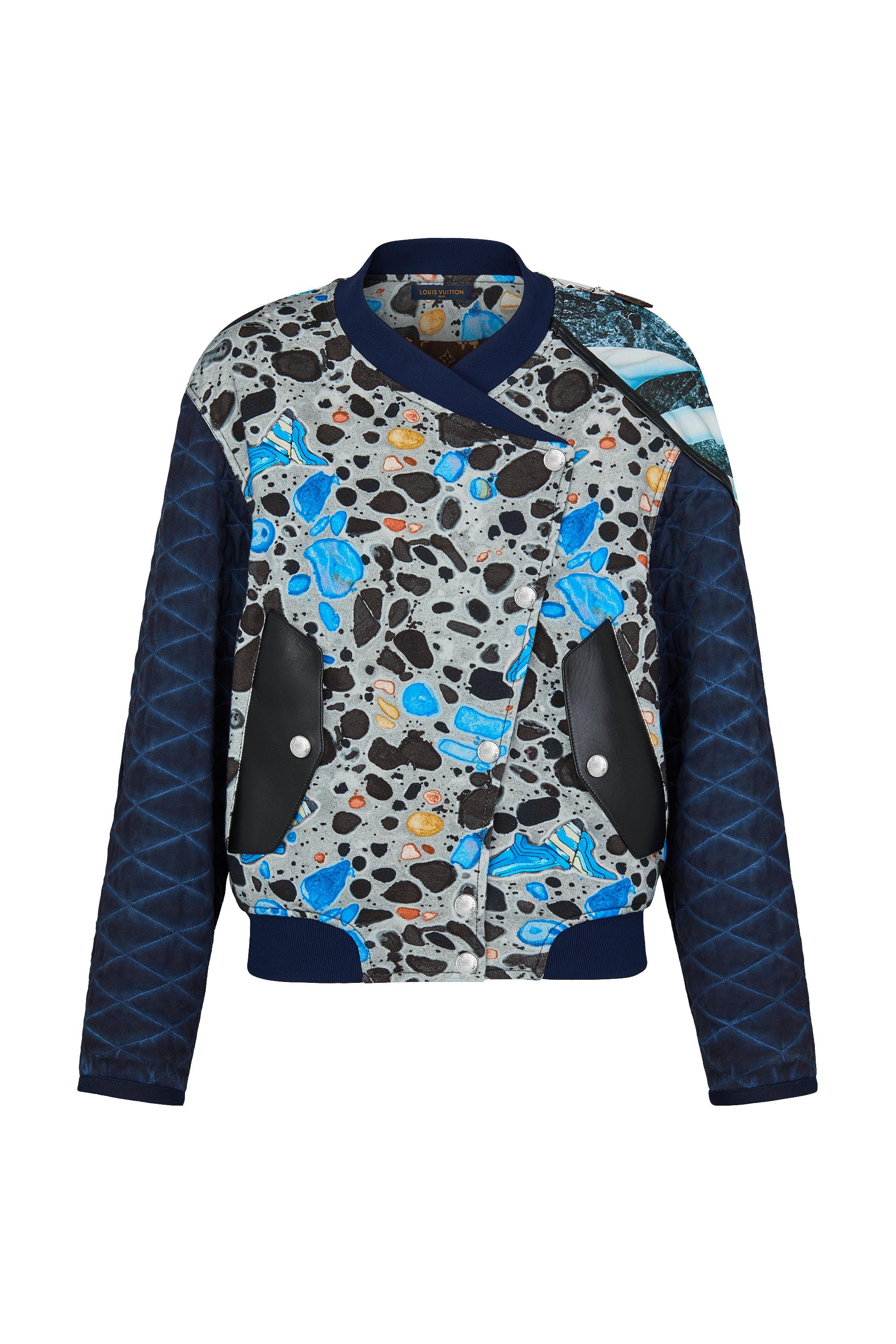  Discontinued Product Obs 2 프린티드 보머 재킷 | 루이비통 공식 온라인 스토어® (크게 보기)