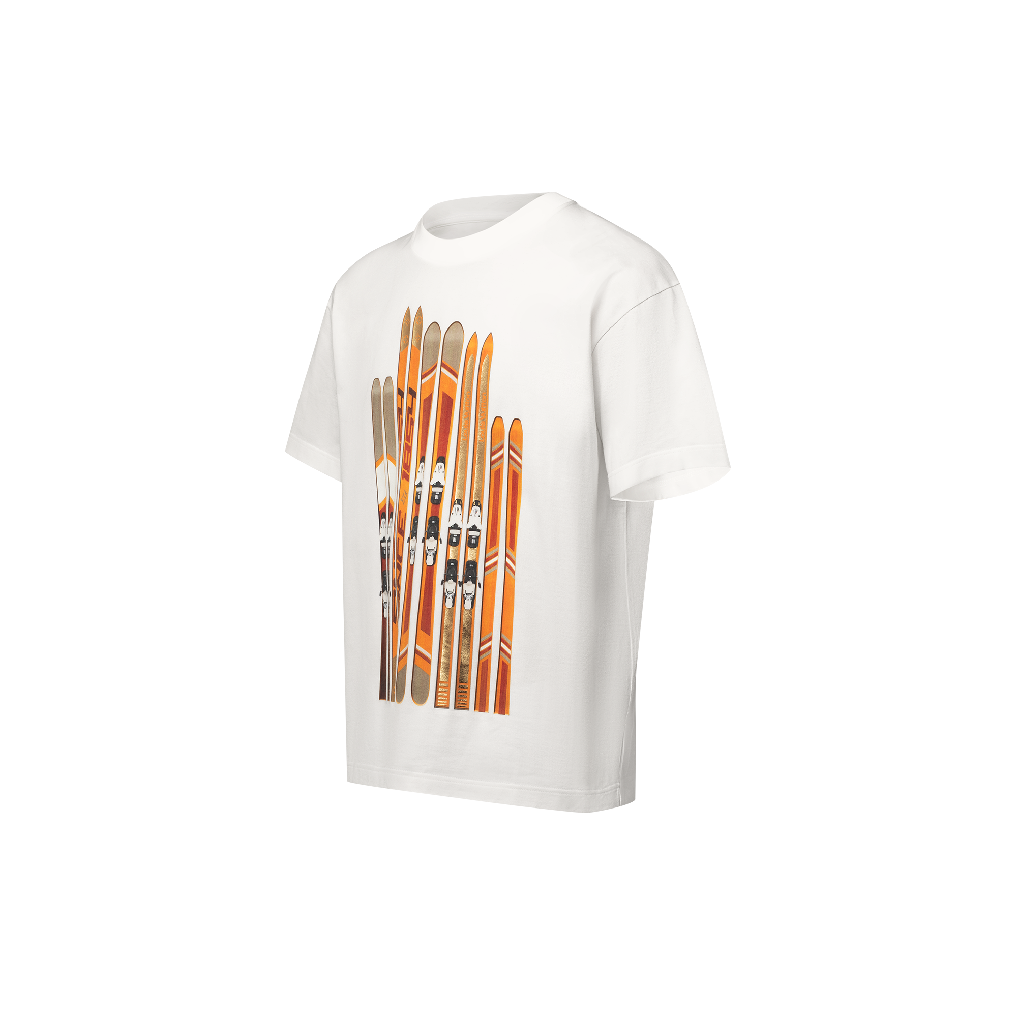  의류 티셔츠 & 폴로 프린티드 코튼 티셔츠 | 루이비통 공식 온라인 스토어® (크게 보기)