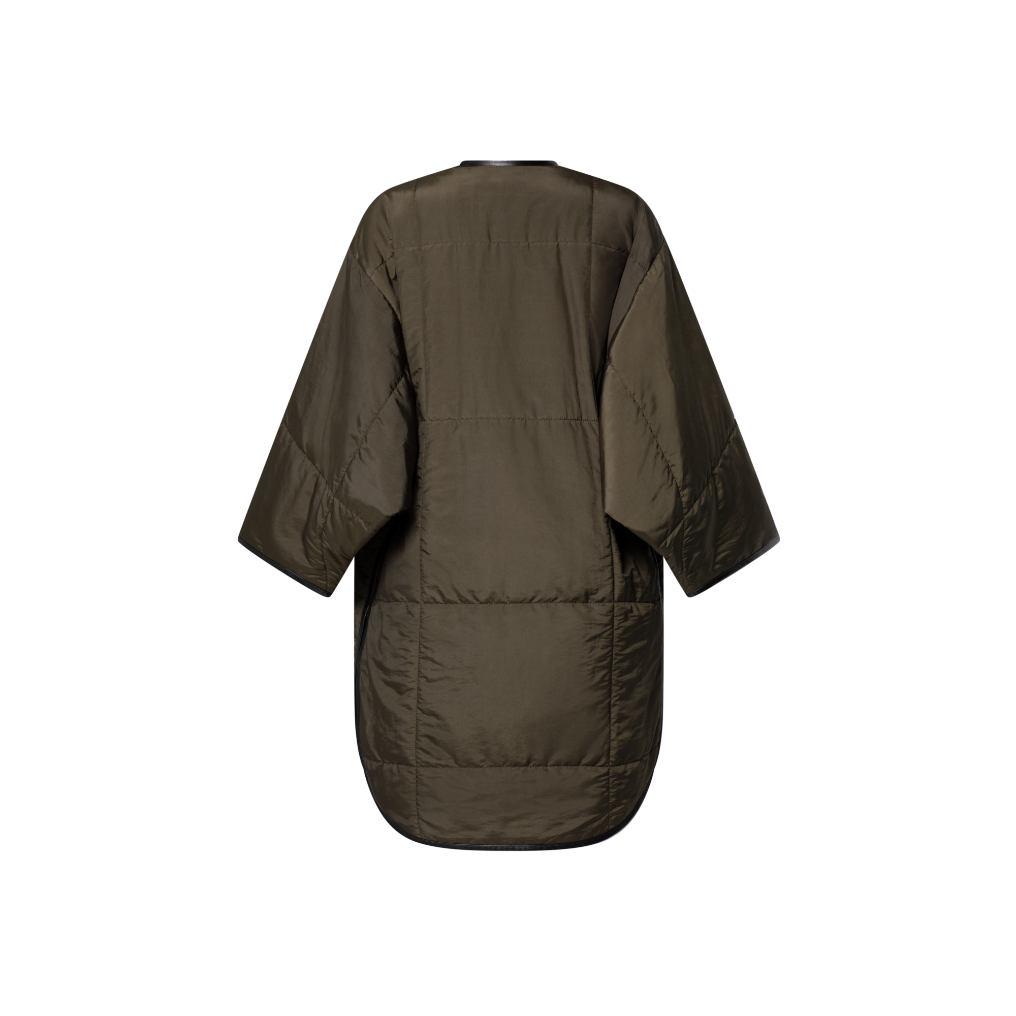  의류 코트 & 재킷 퀼티드 토글 디테일 코트 | 루이비통 공식 온라인 스토어® (크게 보기)