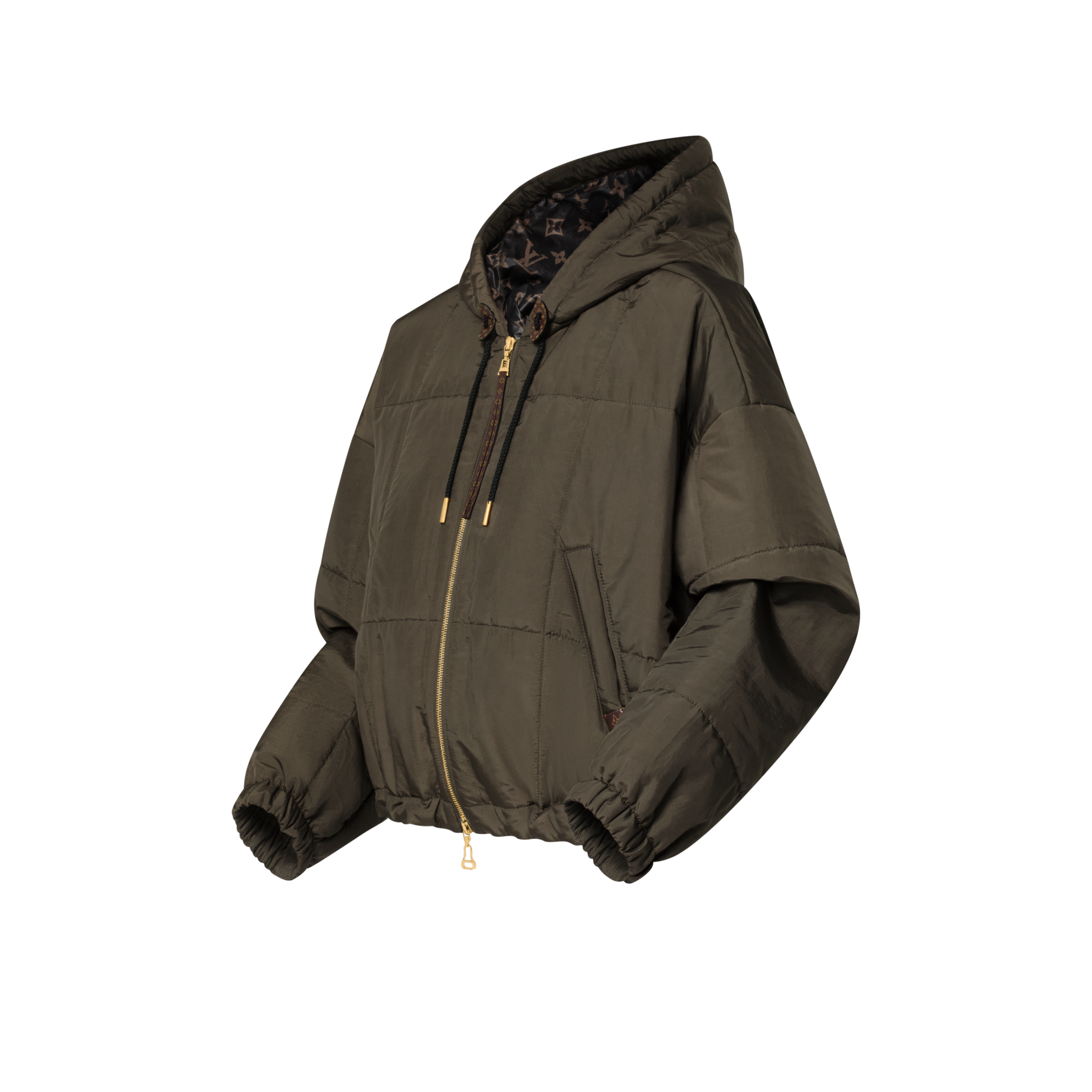  의류 코트 & 재킷 퀼티드 집업 재킷 | 루이비통 공식 온라인 스토어® (크게 보기)