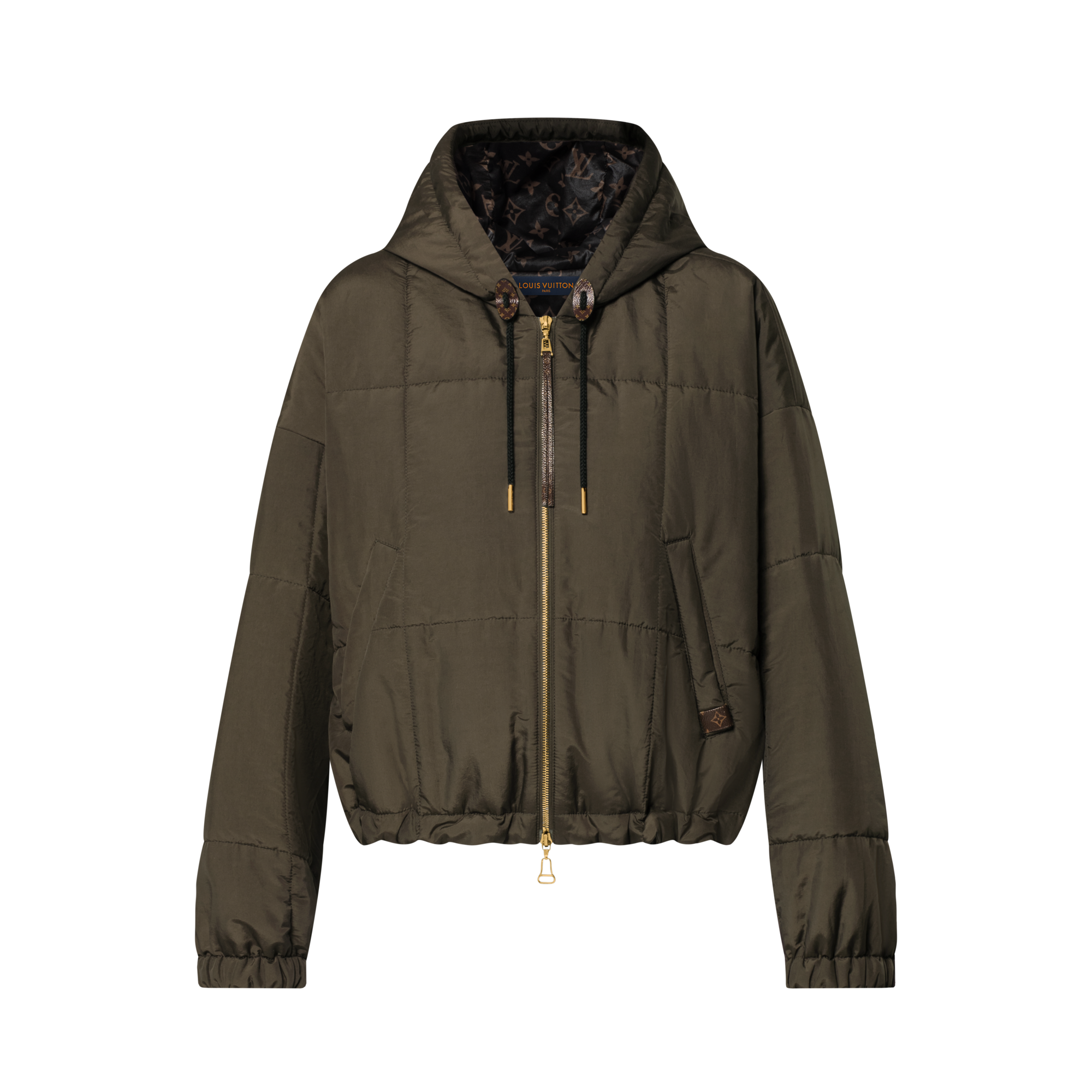  의류 코트 & 재킷 퀼티드 집업 재킷 | 루이비통 공식 온라인 스토어® (크게 보기)