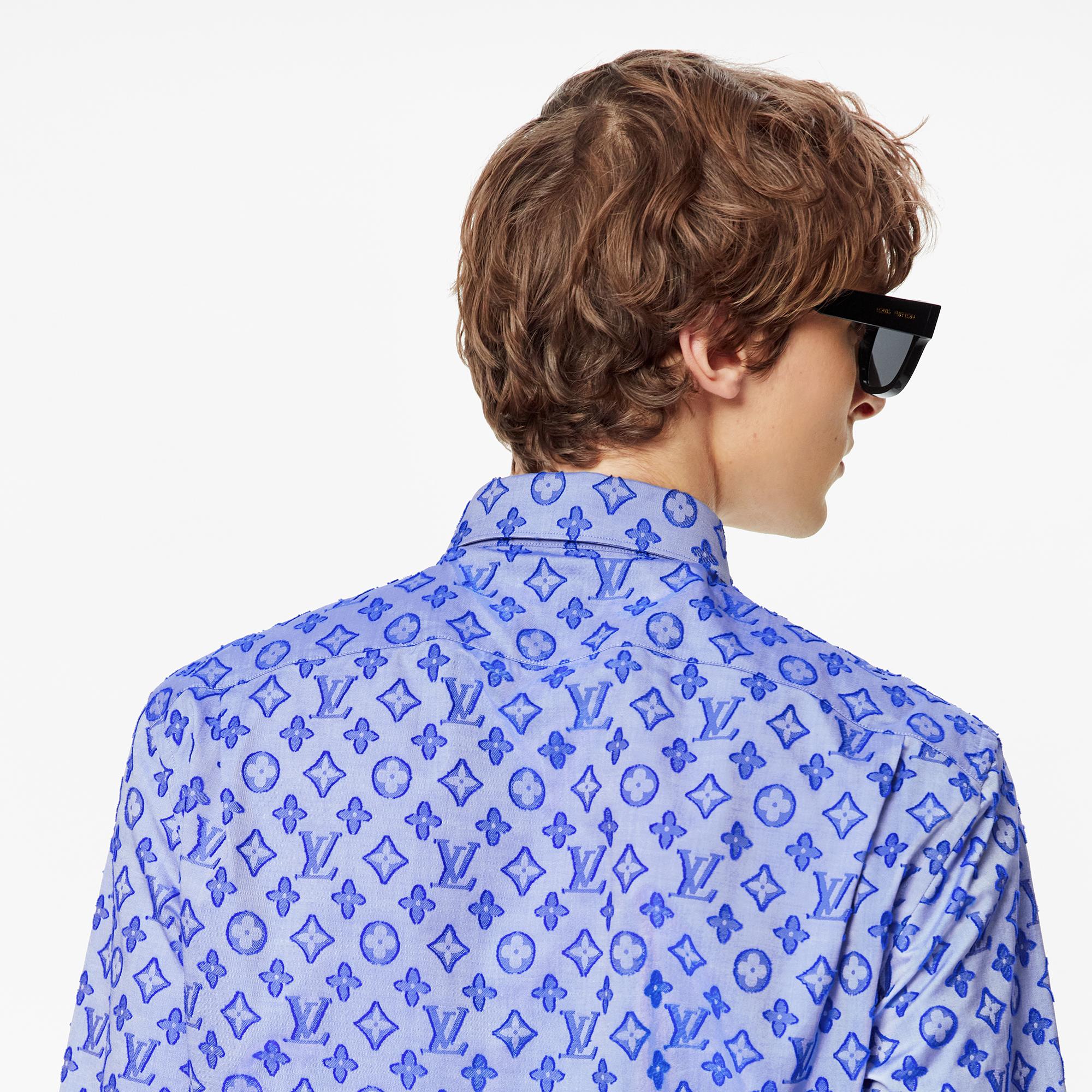  Discontinued Product Obs 10 레귤러 셔츠 위드 DNA 칼라 | 루이비통 공식 온라인 스토어® (크게 보기)