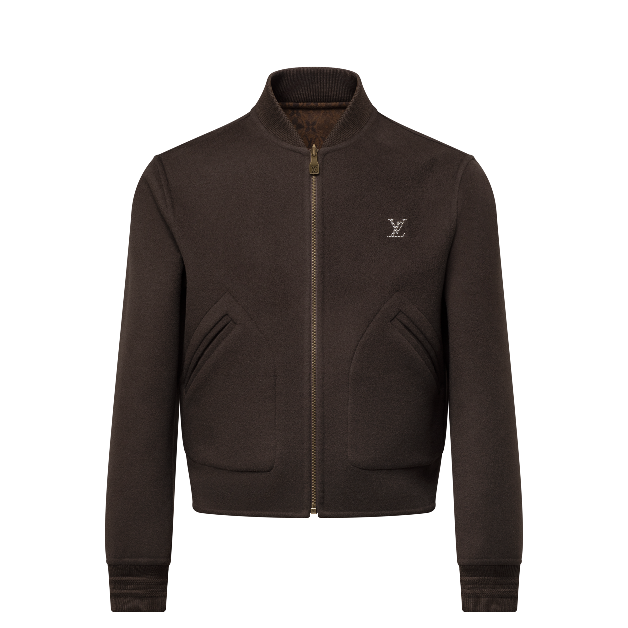  의류 아우터 & 코트 리버서블 더블 페이스 블루종 | 루이비통 공식 온라인 스토어® (크게 보기)