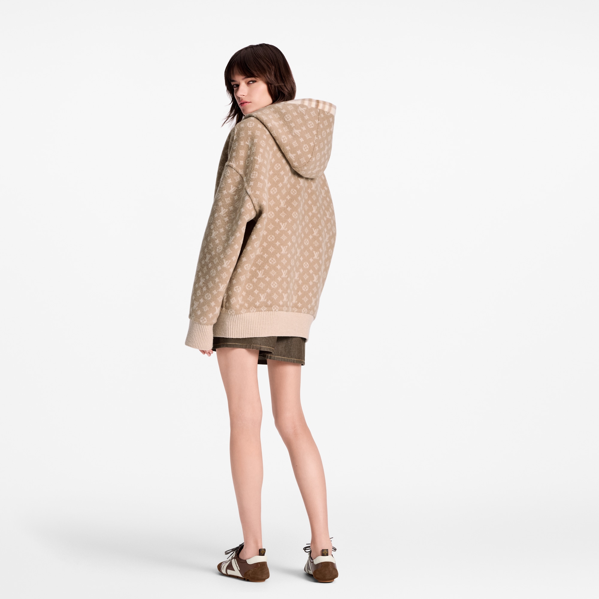  의류 코트 & 재킷 리버서블 플래드 후디 | 루이비통 공식 온라인 스토어® (크게 보기)