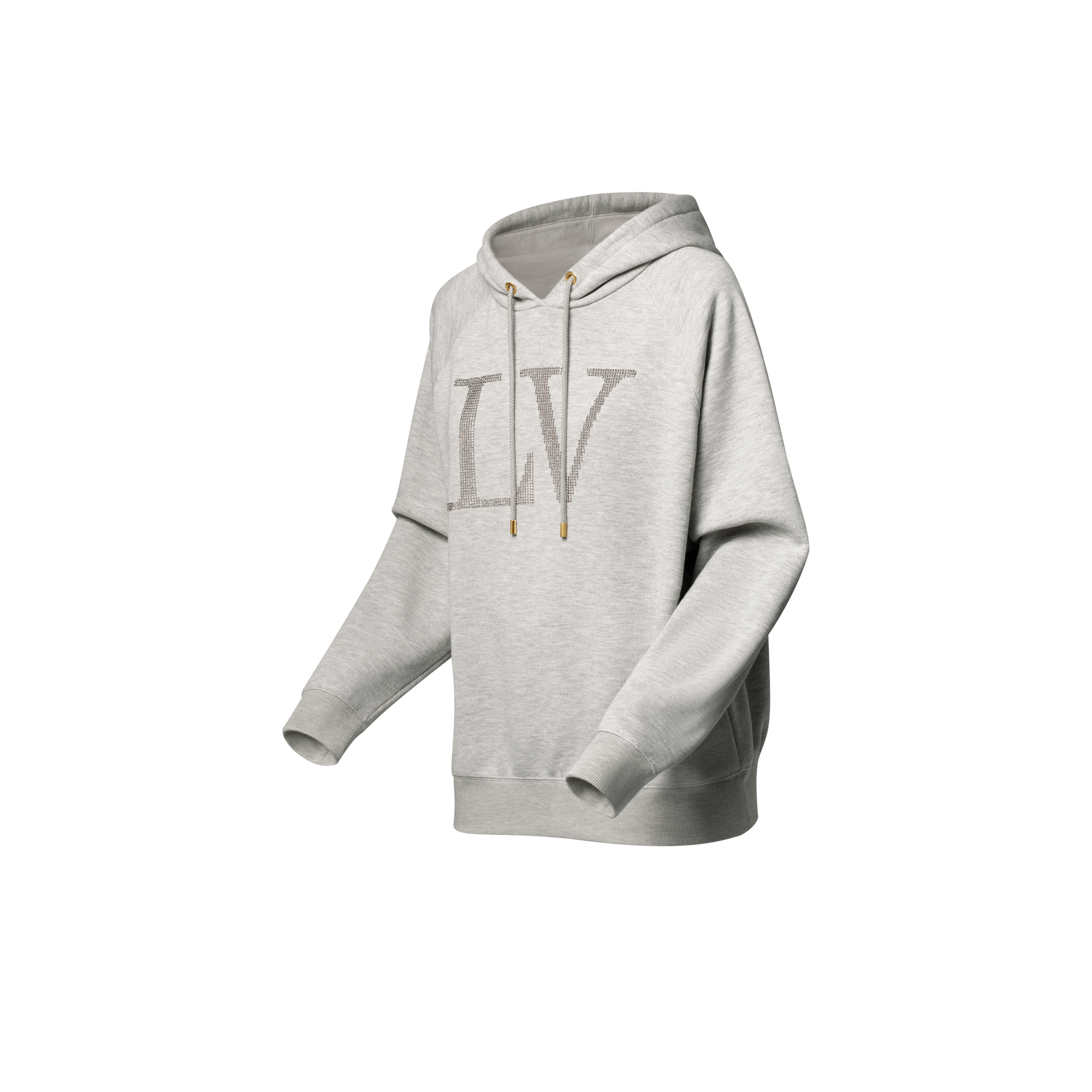  의류 티셔츠 & 블라우스 라인스톤 시그니처 후디 | 루이비통 공식 온라인 스토어® (크게 보기)