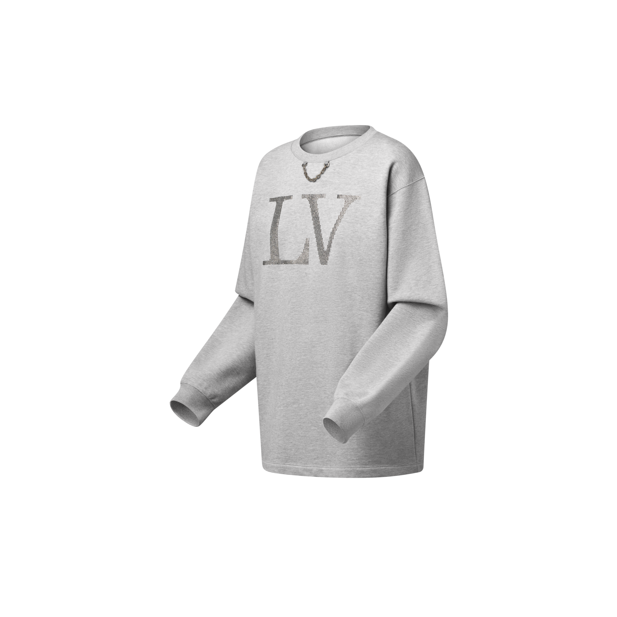  의류 티셔츠 & 블라우스 라인스톤 시그니처 스웨터 | 루이비통 공식 온라인 스토어® (크게 보기)