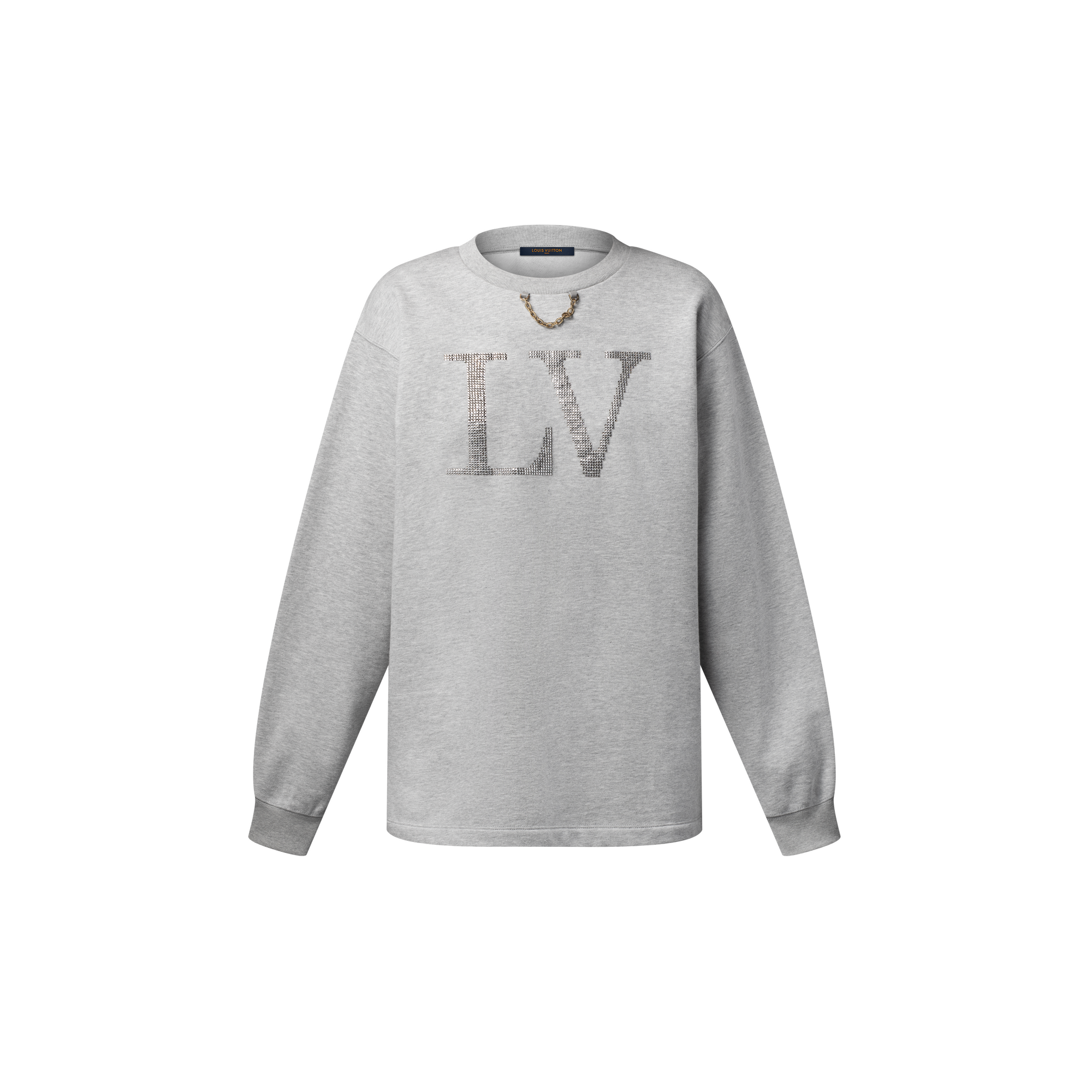  의류 티셔츠 & 블라우스 라인스톤 시그니처 스웨터 | 루이비통 공식 온라인 스토어® (크게 보기)