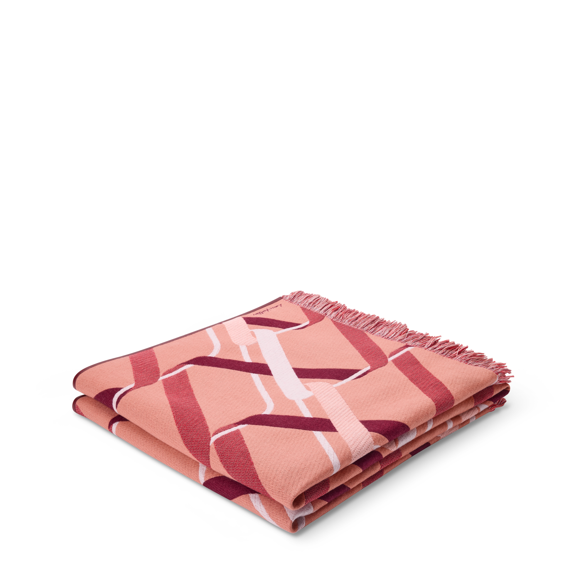  홈 & 아트 오브 다이닝 홈 텍스타일 리본 스로우 블랭킷 | 루이비통 공식 온라인 스토어® (크게 보기)