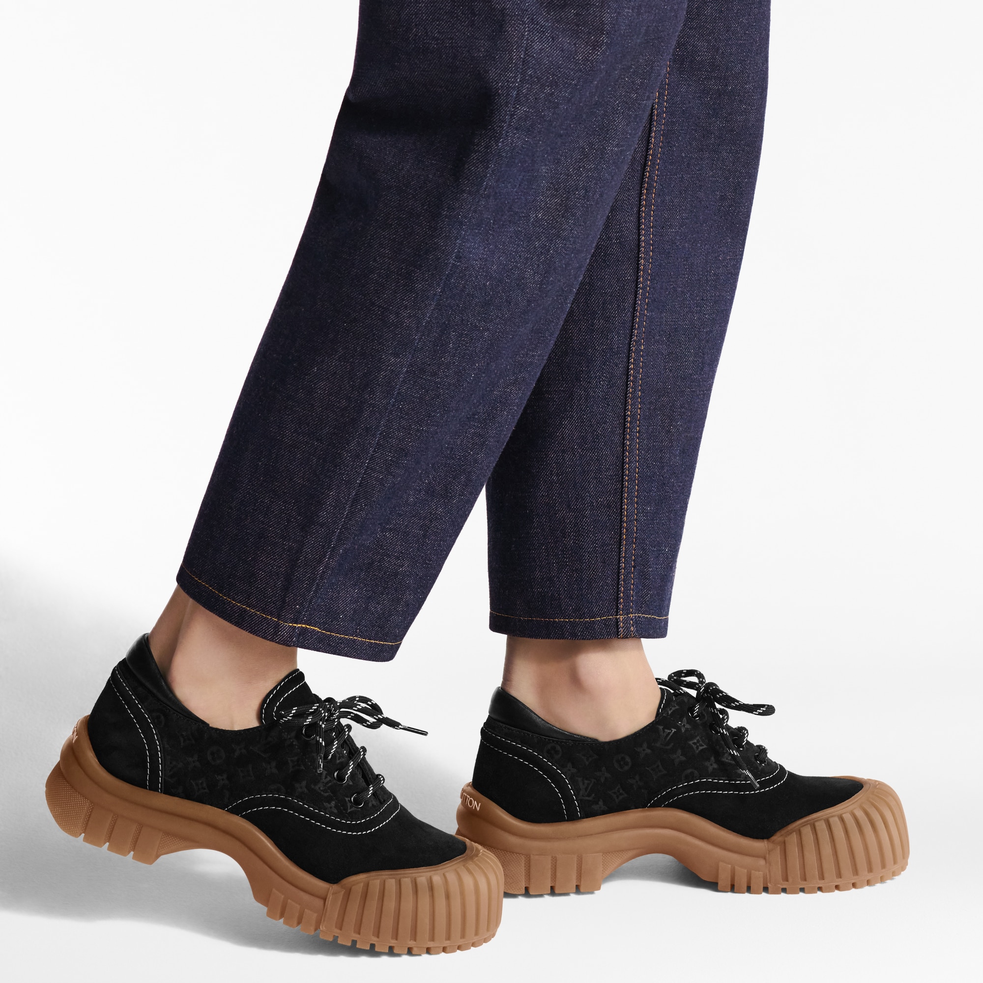  슈즈 로퍼 & 발레리나 루비 플랫 더비 | 루이비통 공식 온라인 스토어® (크게 보기)